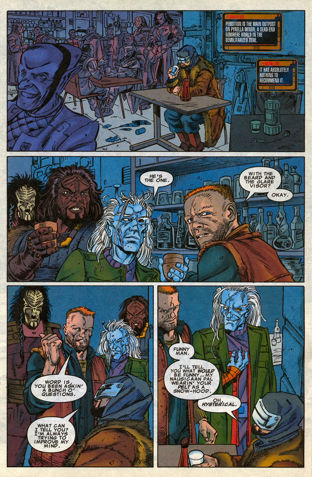 Read online Star Trek: The Next Generation - Riker comic -  Issue # Full - 3
