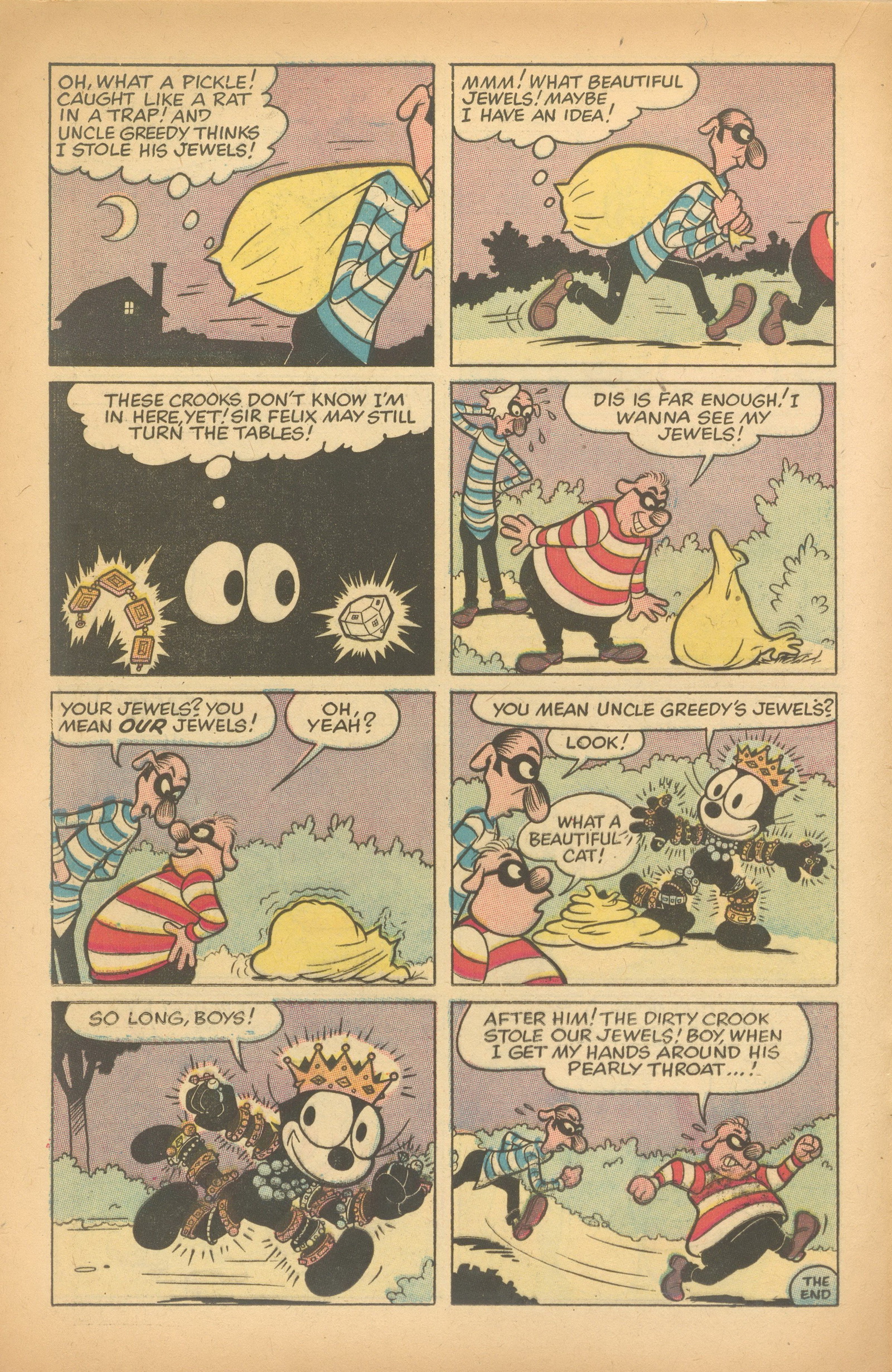 Read online Felix the Cat (1955) comic -  Issue #79 - 16
