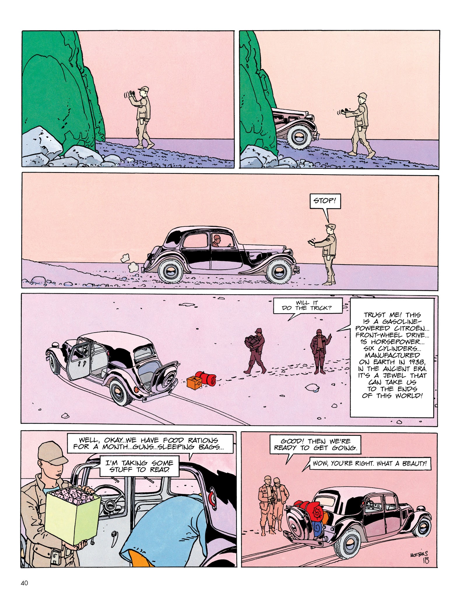 Read online Moebius Library comic -  Issue # TPB - 40