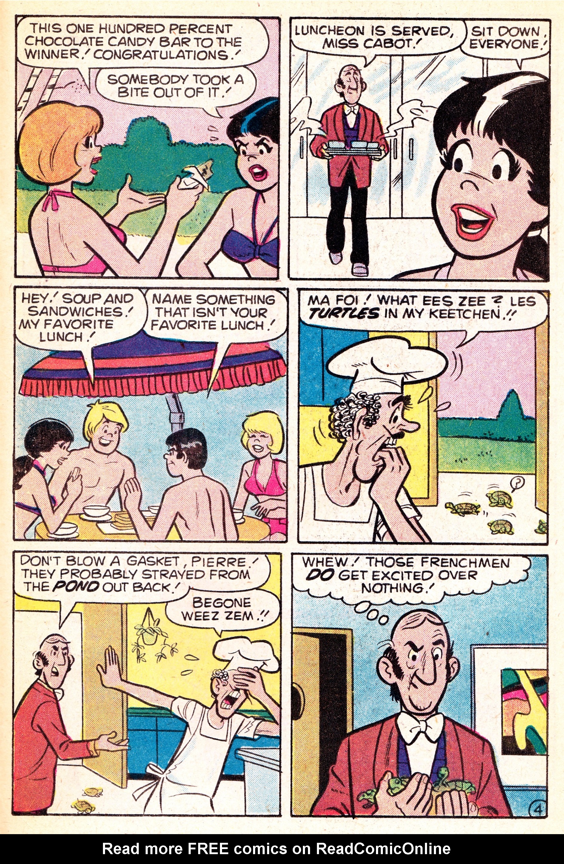 Read online Archie's TV Laugh-Out comic -  Issue #52 - 23