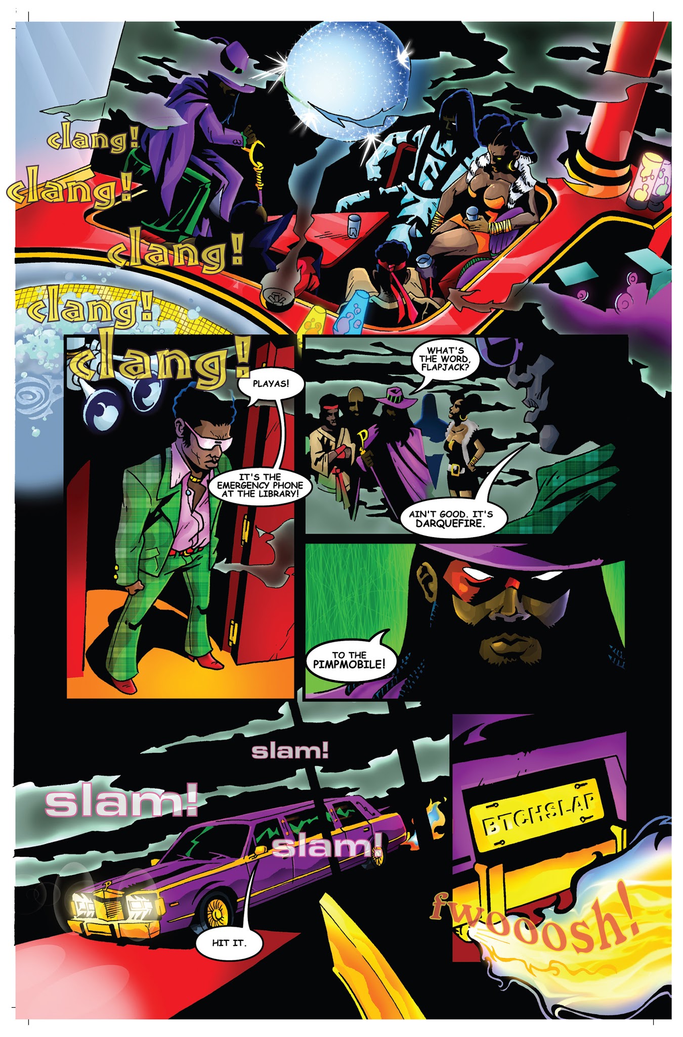 Read online Return of the Super Pimps comic -  Issue #1 - 5