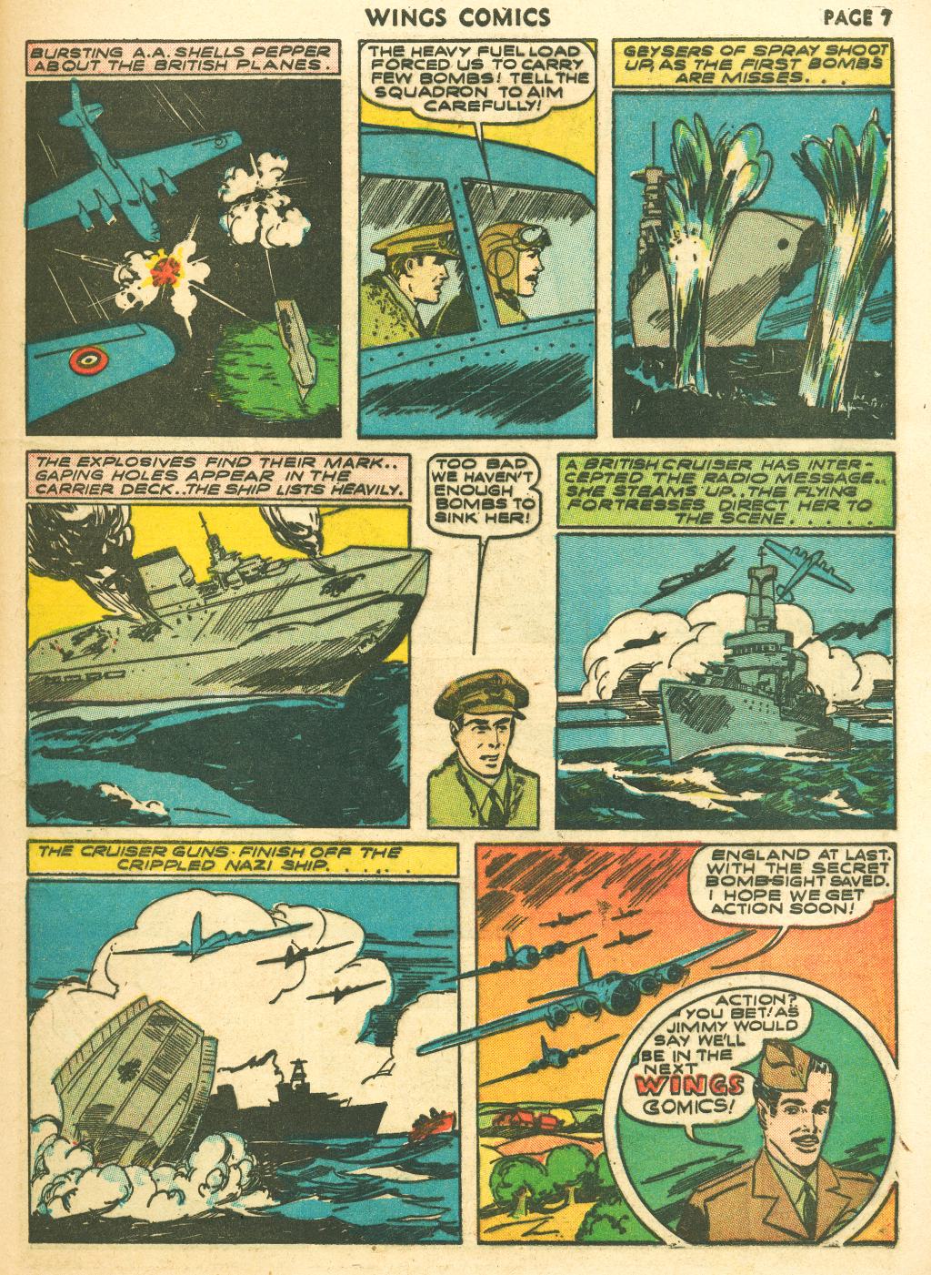 Read online Wings Comics comic -  Issue #10 - 9