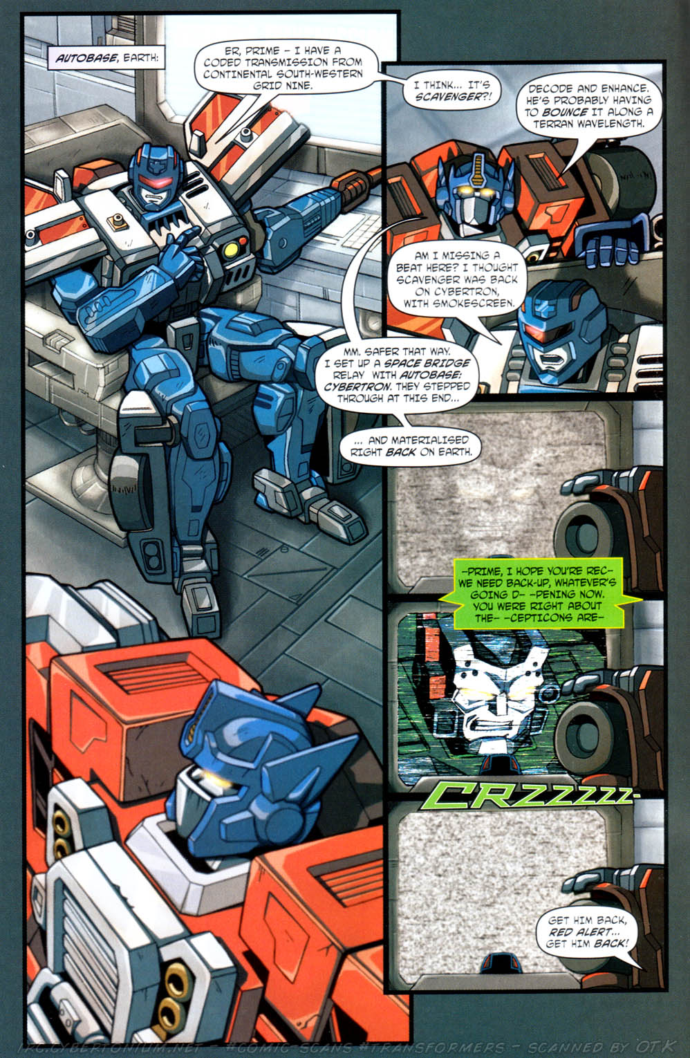 Read online Transformers Armada comic Issue 12