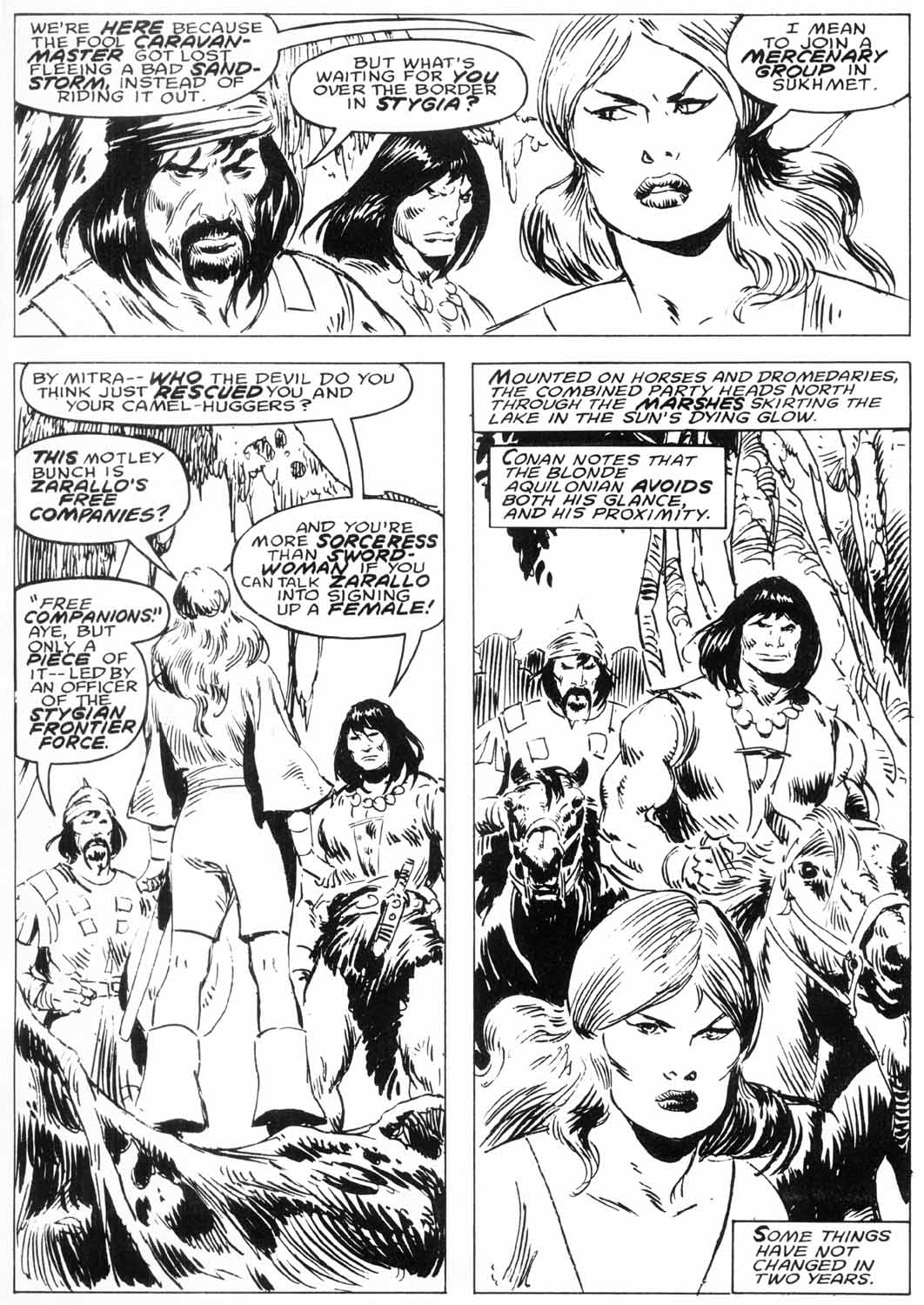 Read online The Savage Sword Of Conan comic -  Issue #225 - 10
