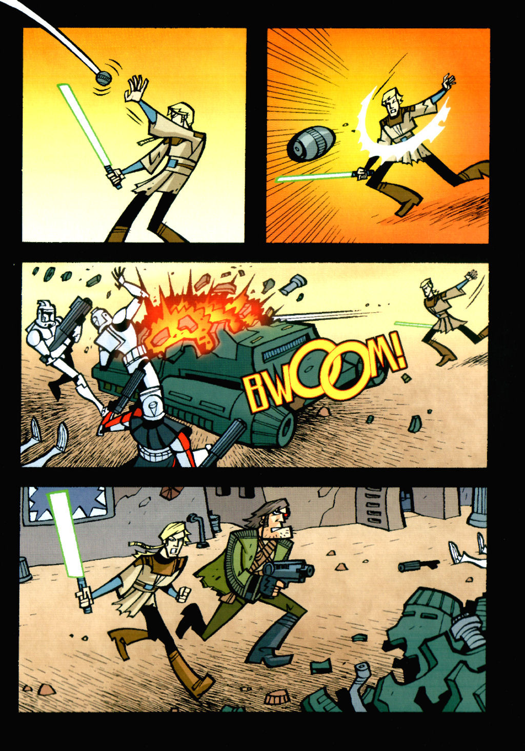 Read online Star Wars: Clone Wars Adventures comic -  Issue # TPB 5 - 88