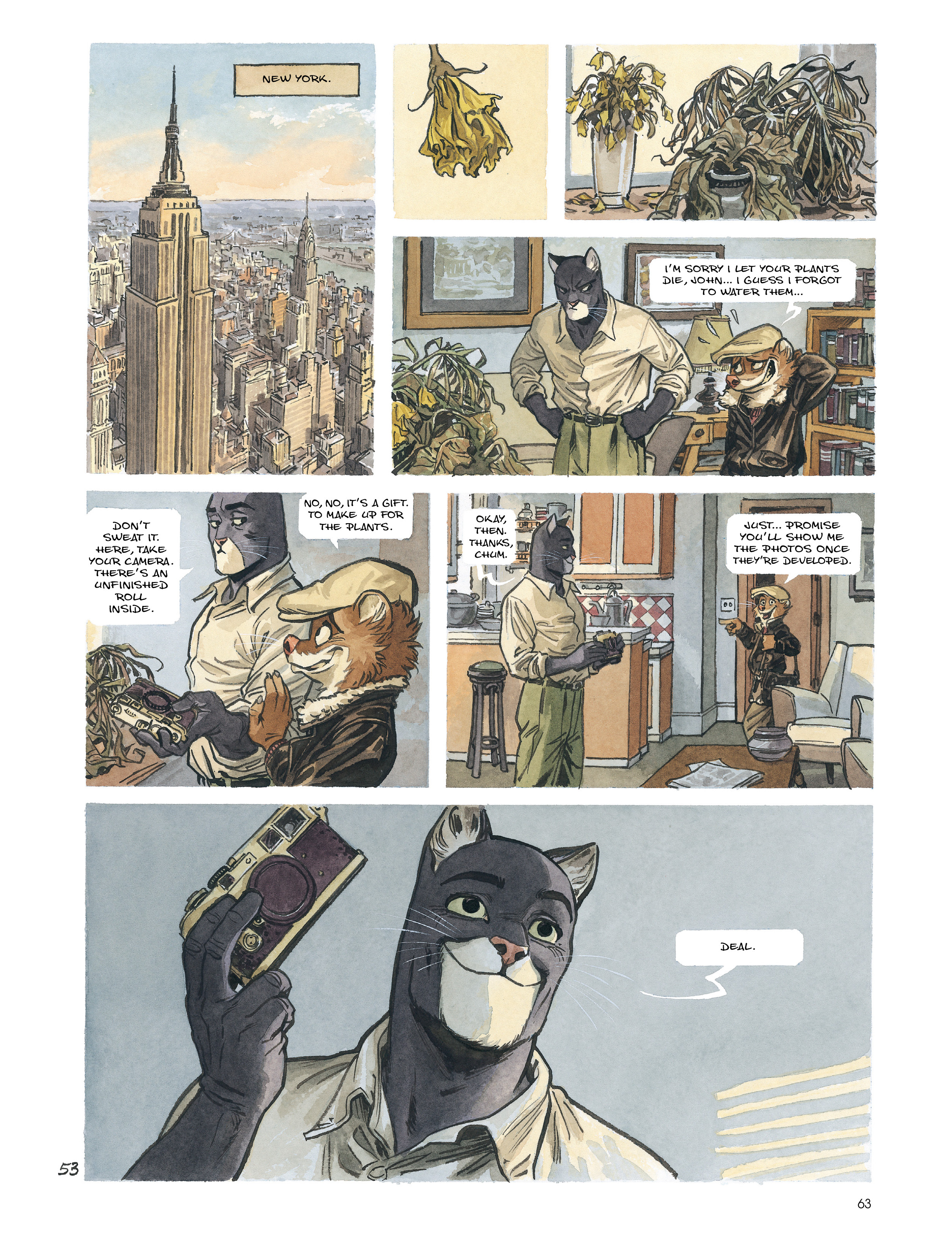 Read online Blacksad: Amarillo comic -  Issue # Full - 62