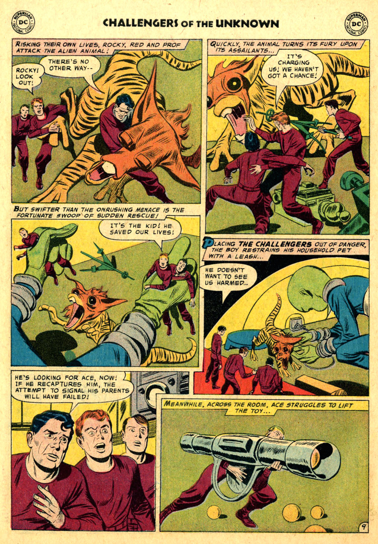 Read online Challengers of the Unknown (1958) comic -  Issue #1 - 29