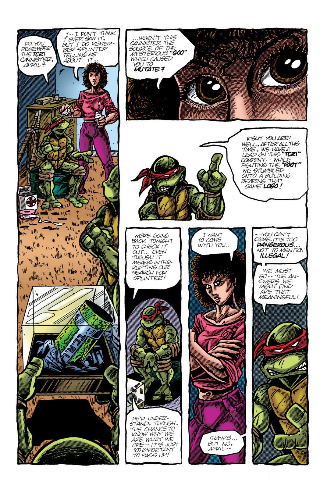 Read online Teenage Mutant Ninja Turtles Color Classics (2012) comic -  Issue #4 - 20