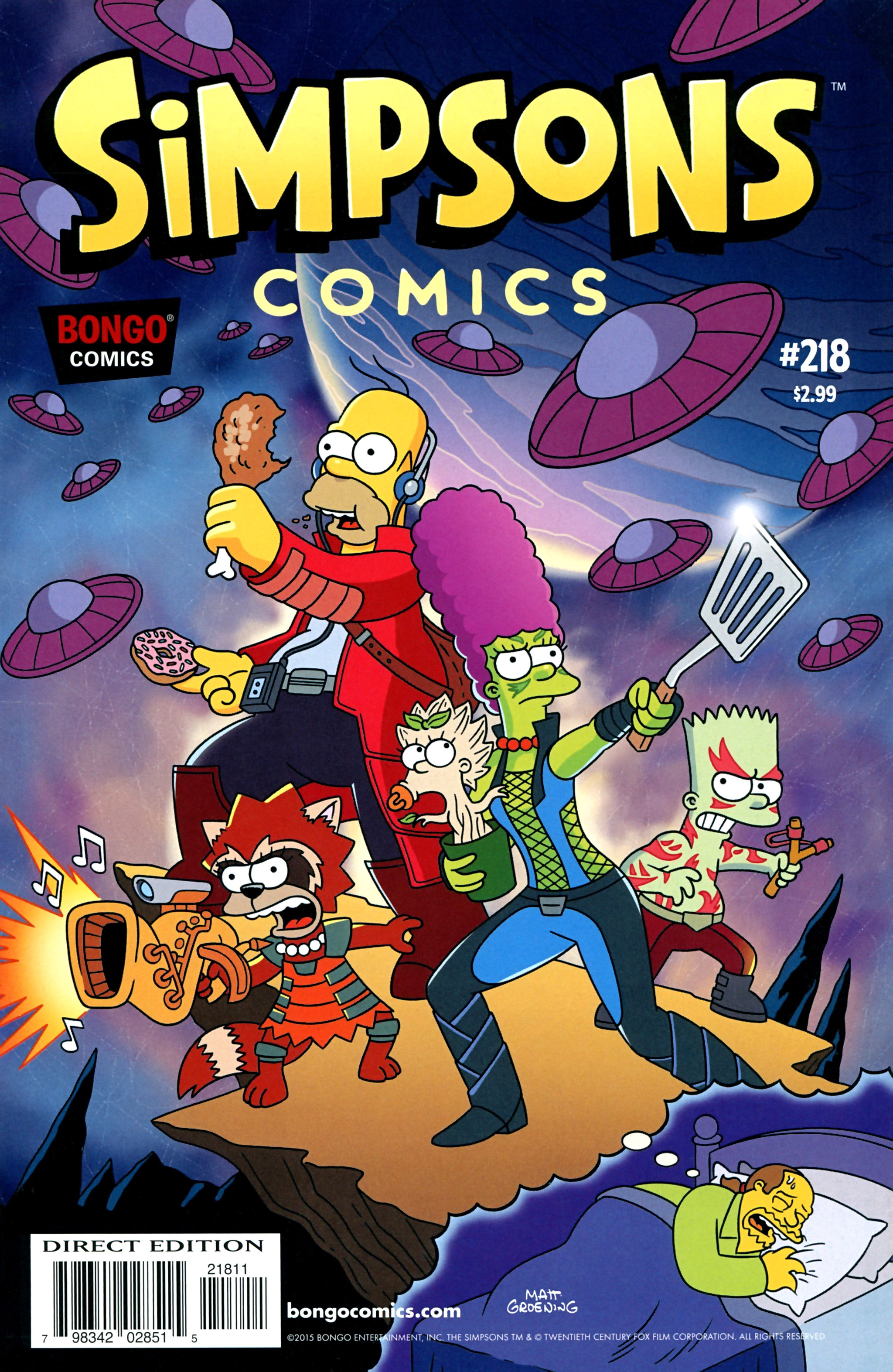 Read online Simpsons Comics comic -  Issue #218 - 1