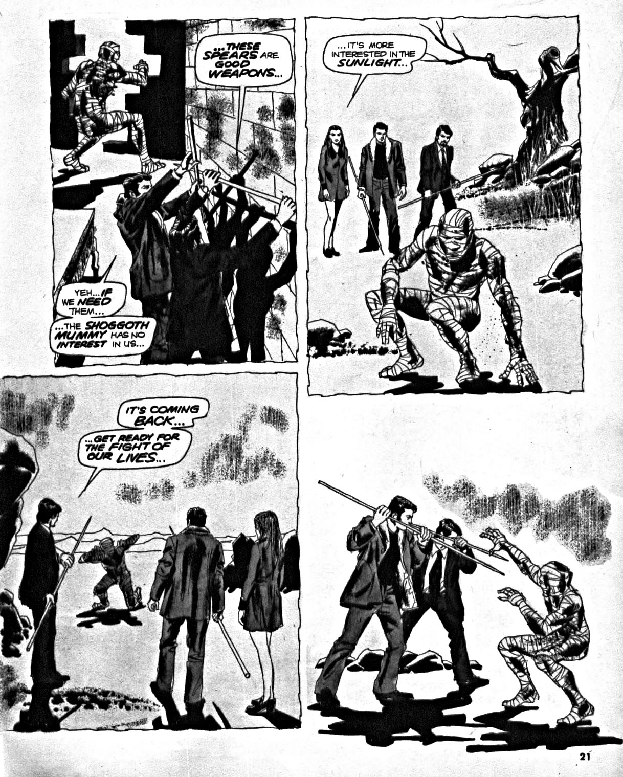Read online Nightmare (1970) comic -  Issue #20 - 21