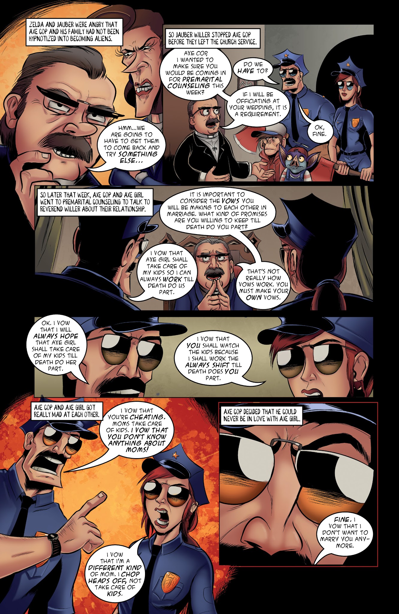 Read online Axe Cop comic -  Issue # TPB 5 - 94