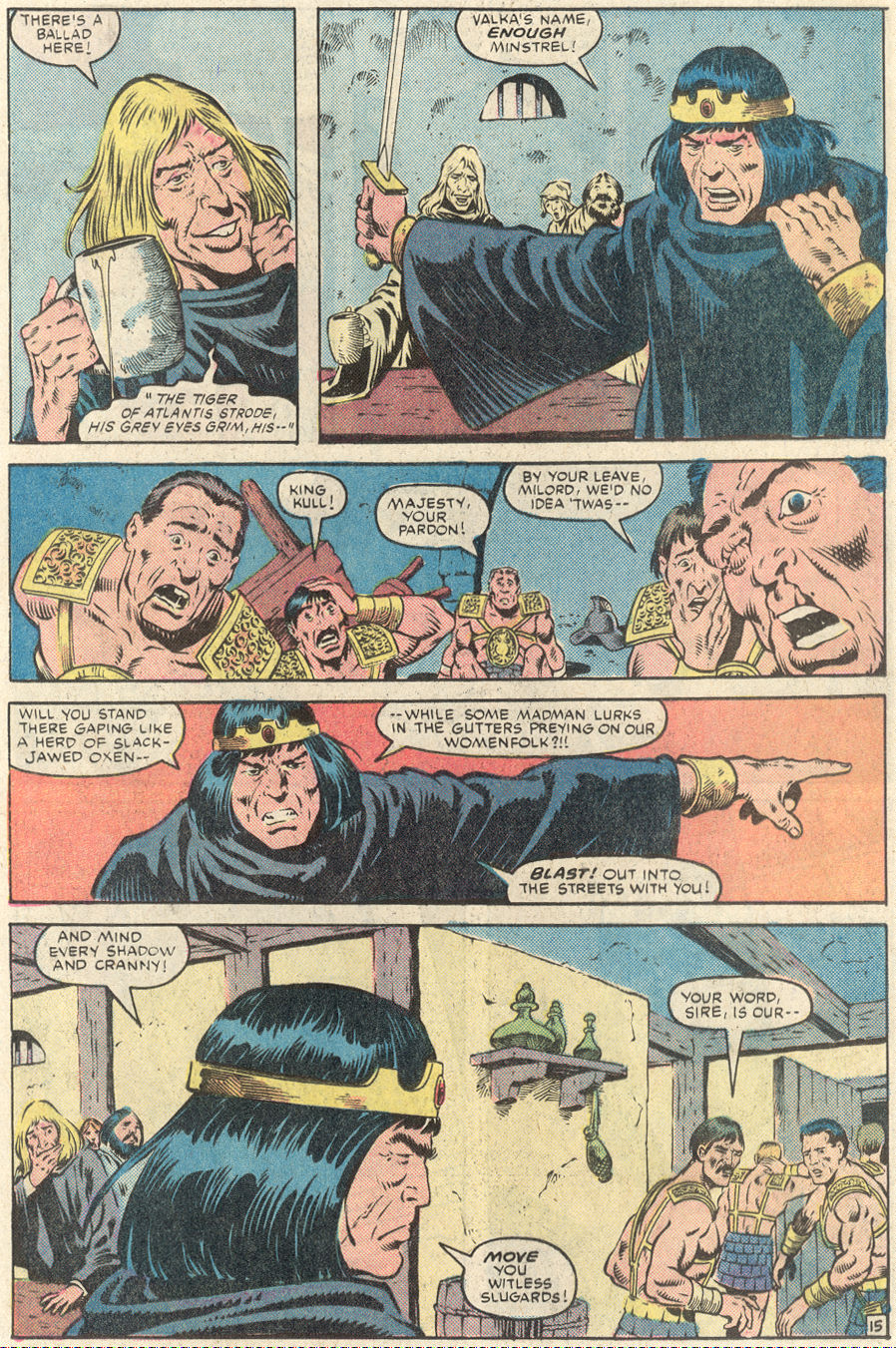 Read online Kull The Conqueror (1983) comic -  Issue #8 - 16