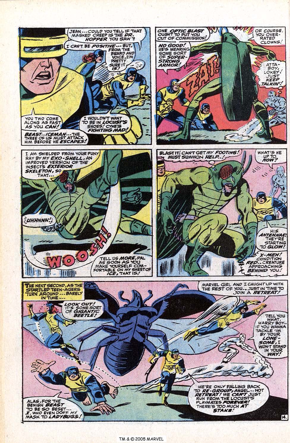 Read online Uncanny X-Men (1963) comic -  Issue #72 - 42