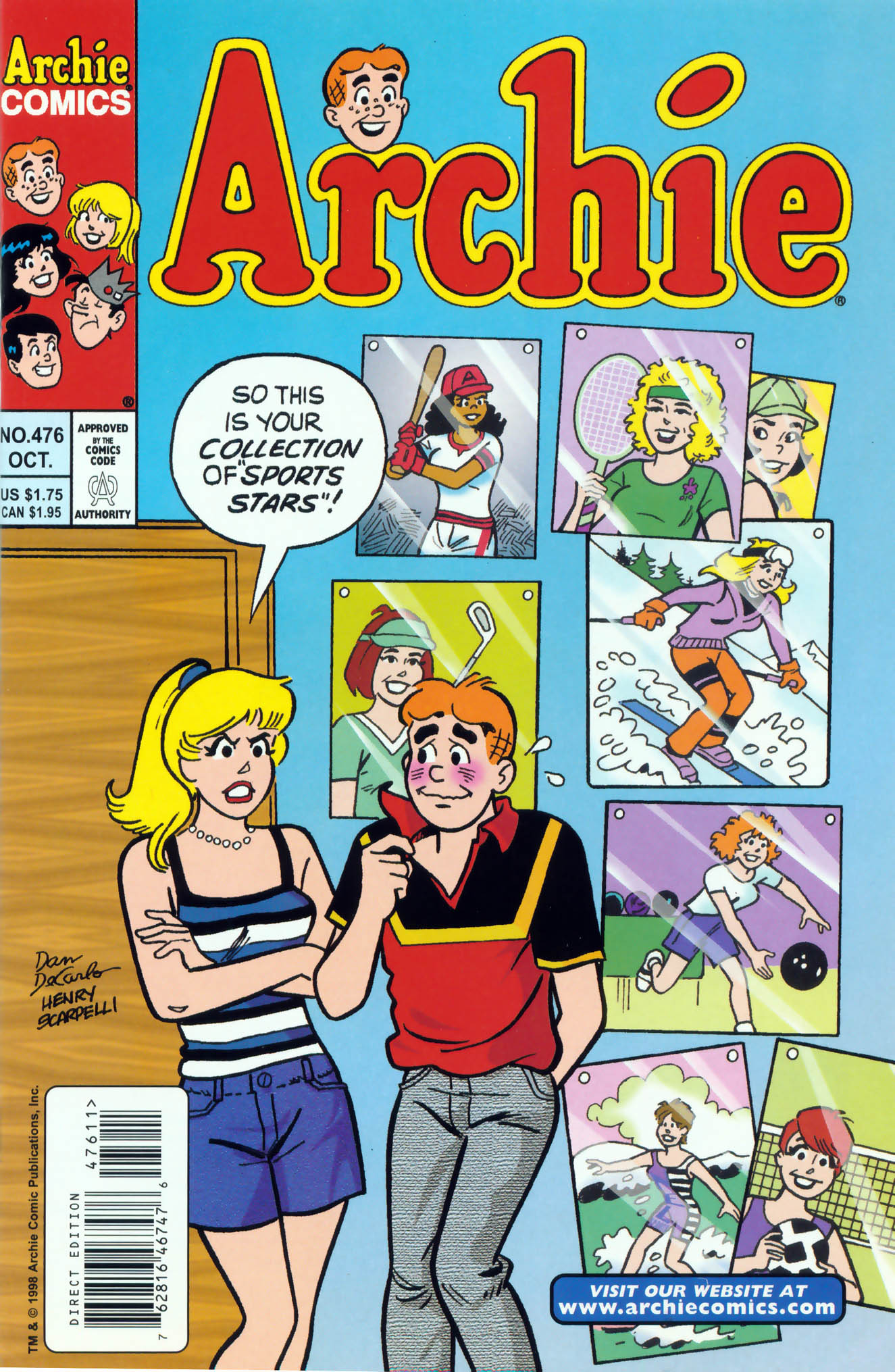 Read online Archie (1960) comic -  Issue #476 - 1