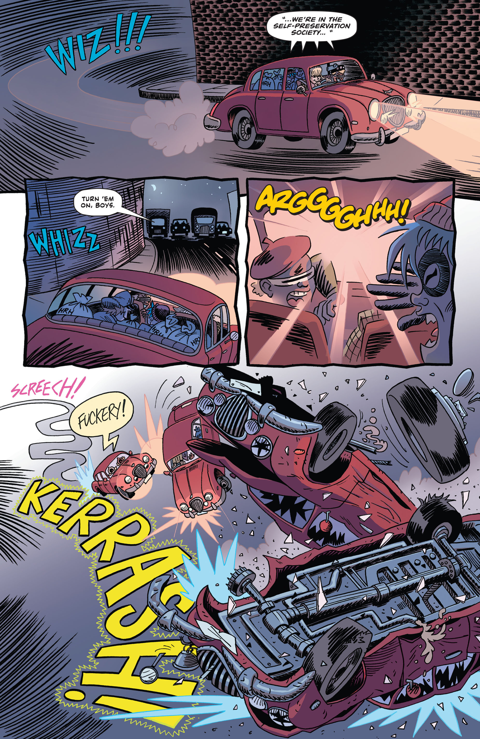 Read online Last Gang In Town comic -  Issue #4 - 21