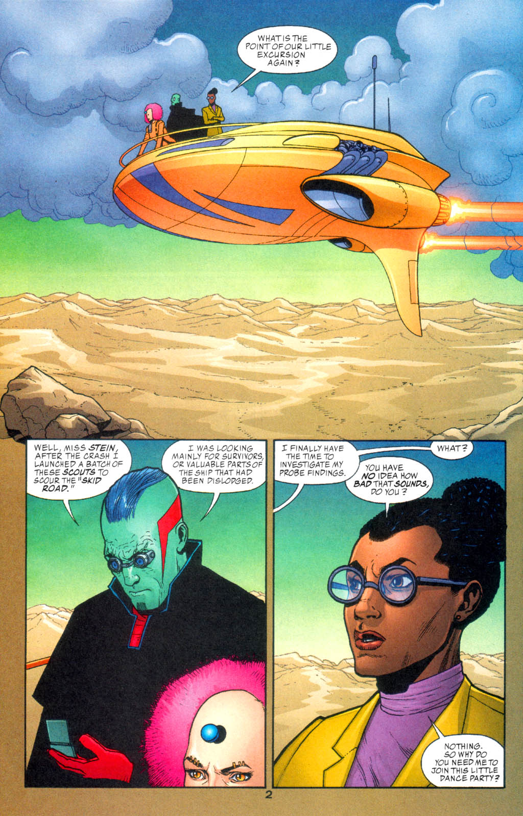 Read online Haven: The Broken City comic -  Issue #6 - 3