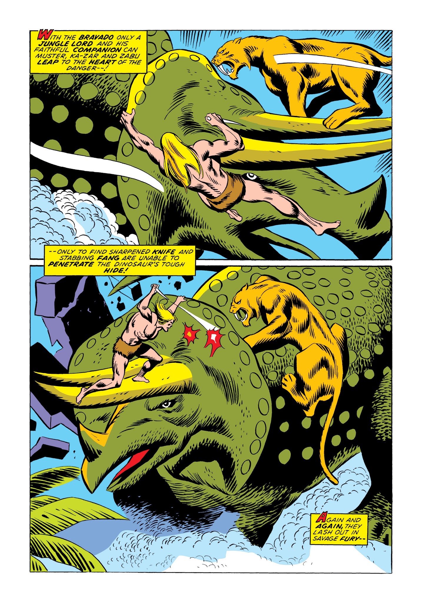 Read online Marvel Masterworks: Ka-Zar comic -  Issue # TPB 2 (Part 3) - 28