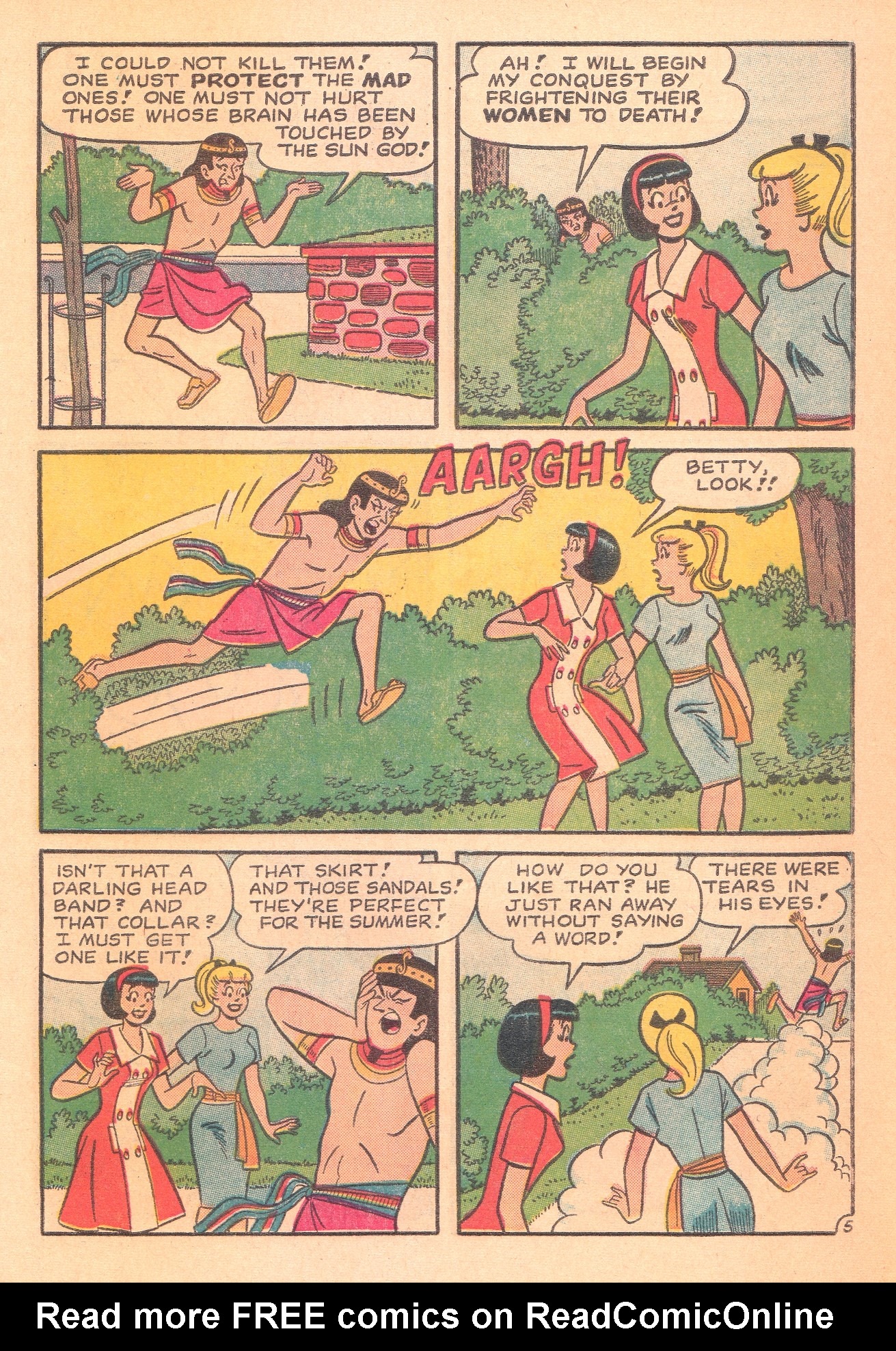 Read online Archie's Pal Jughead comic -  Issue #119 - 7