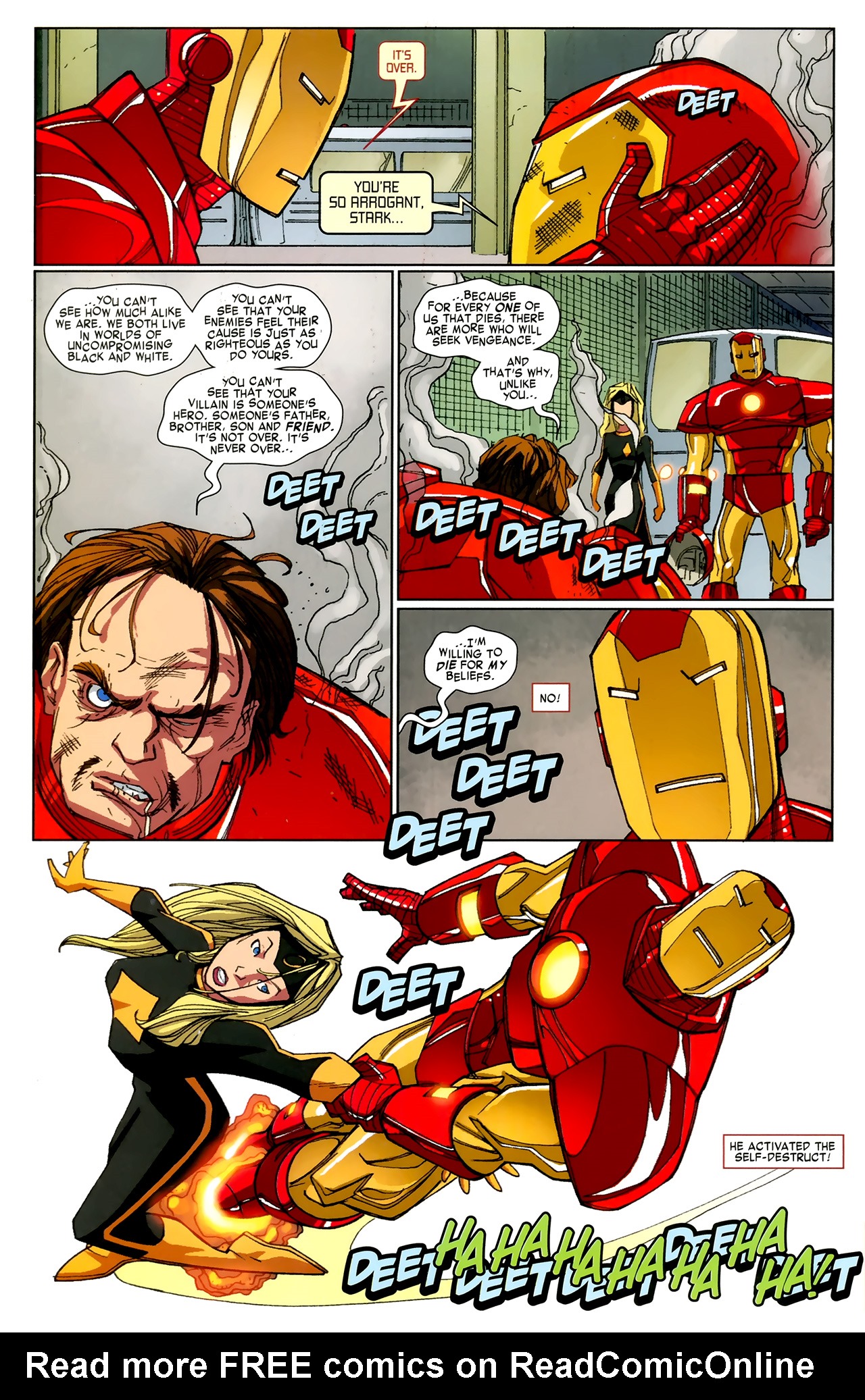 Read online Iron Man & the Armor Wars comic -  Issue #4 - 21