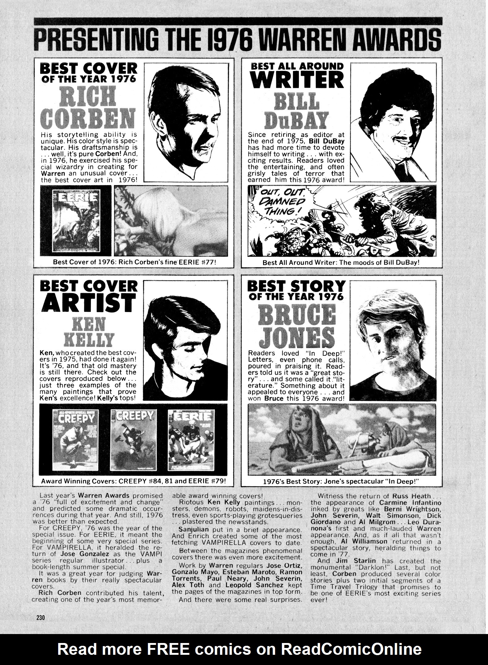 Read online Eerie Archives comic -  Issue # TPB 17 - 231