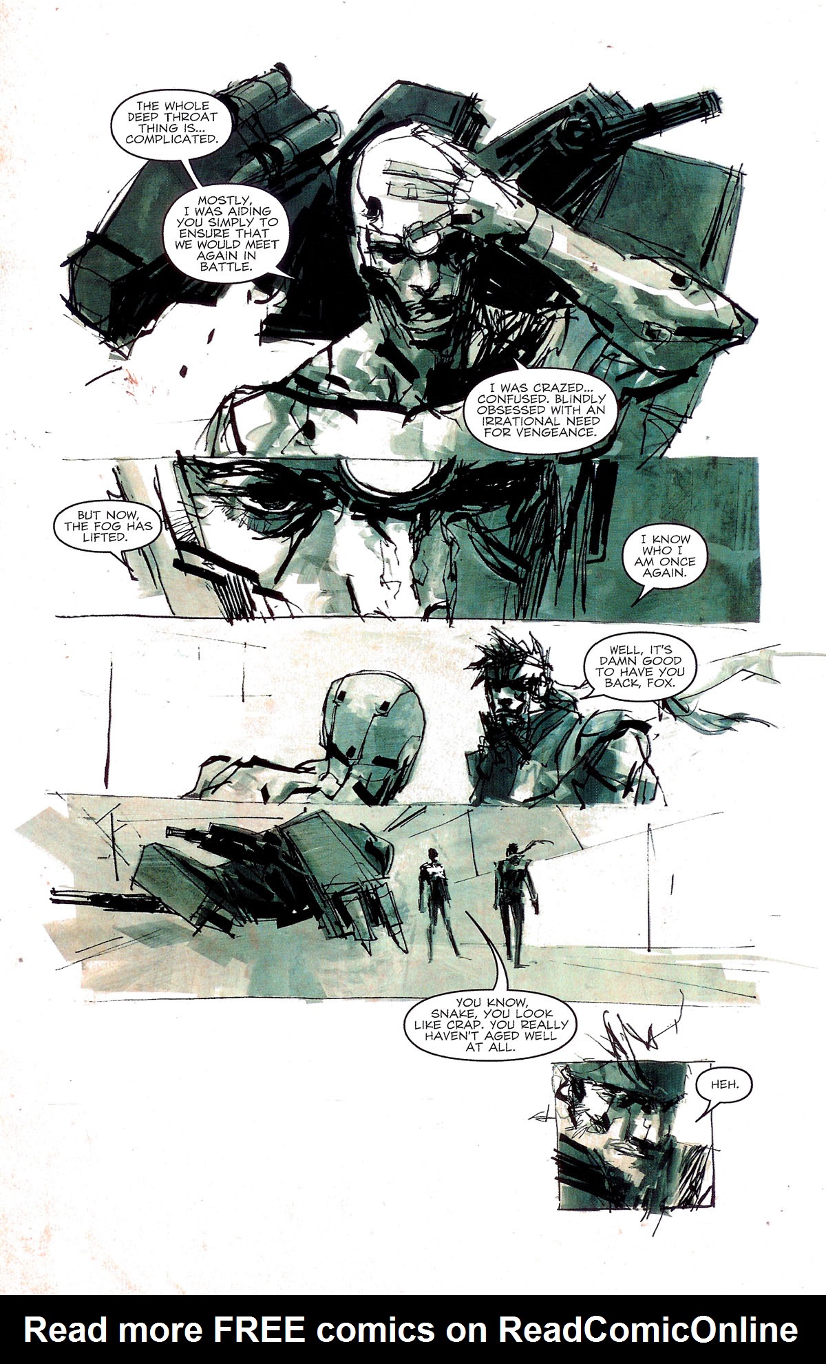 Read online Metal Gear Solid comic -  Issue #12 - 7