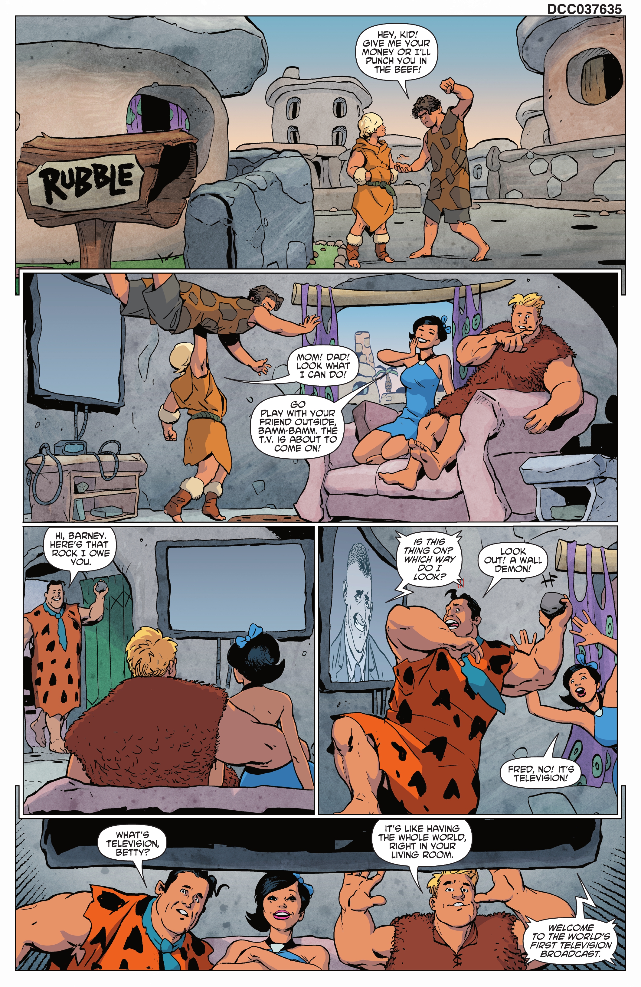 Read online The Flintstones comic -  Issue # (2016) _The Deluxe Edition (Part 1) - 37