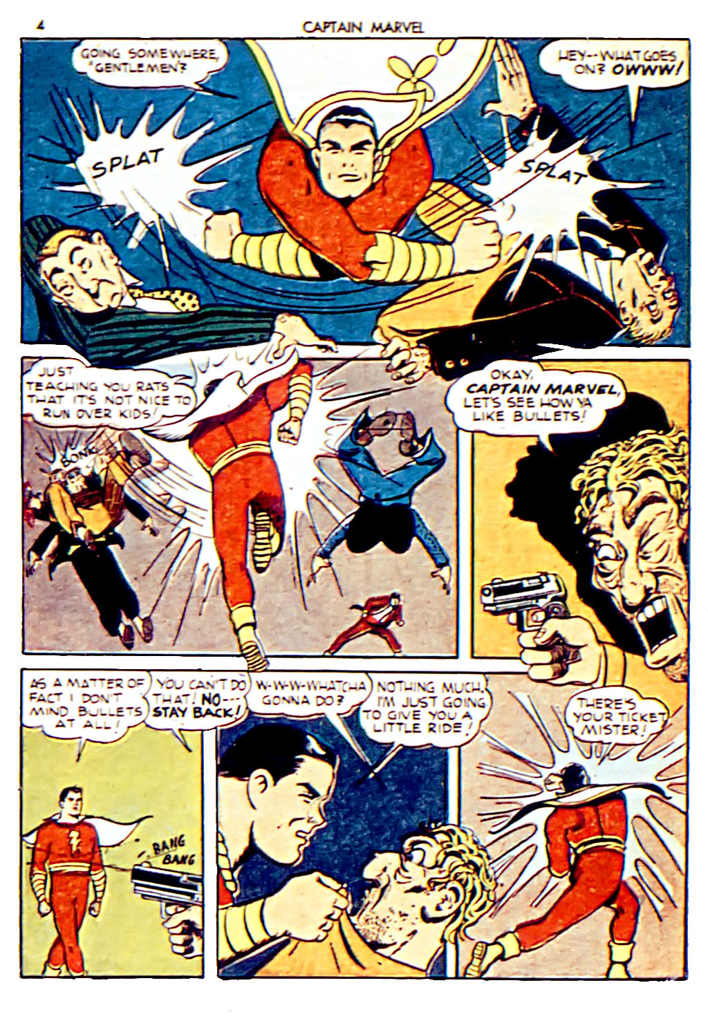 Read online Captain Marvel Adventures comic -  Issue #4 - 6