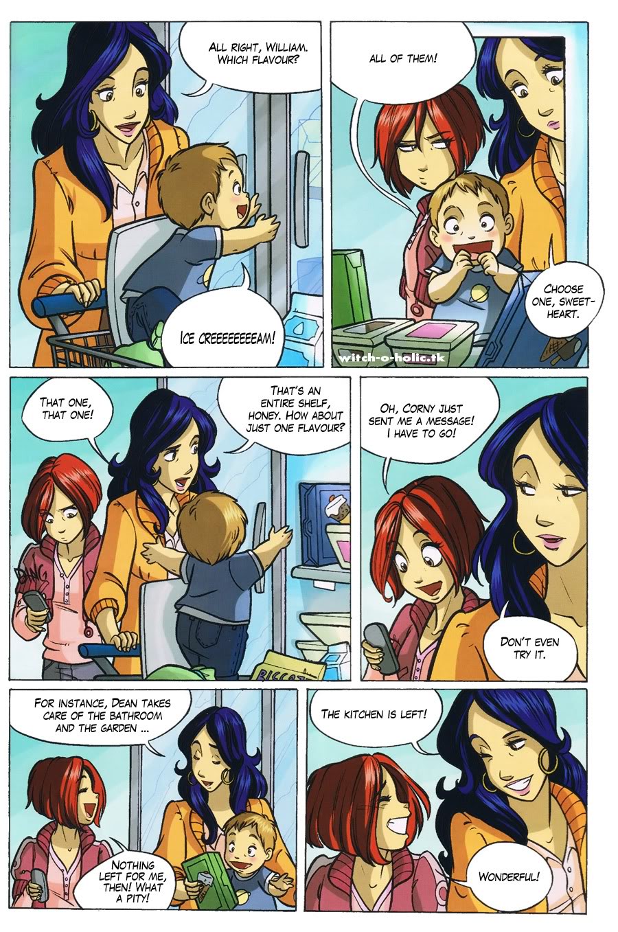 Read online W.i.t.c.h. comic -  Issue #110 - 25