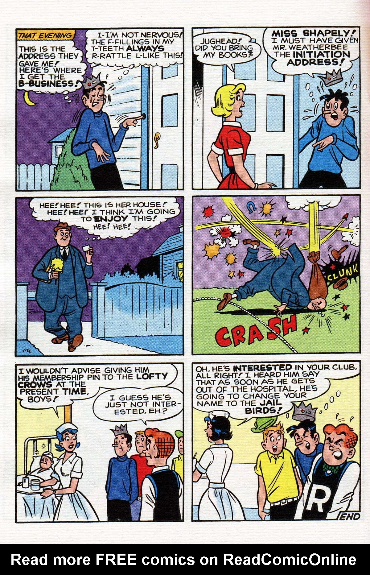 Read online Jughead's Double Digest Magazine comic -  Issue #103 - 127