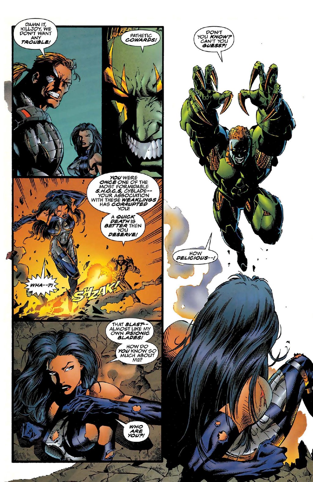 Read online Cyberforce (1992) comic -  Issue # _The Complete Cyberforce (Part 6) - 86