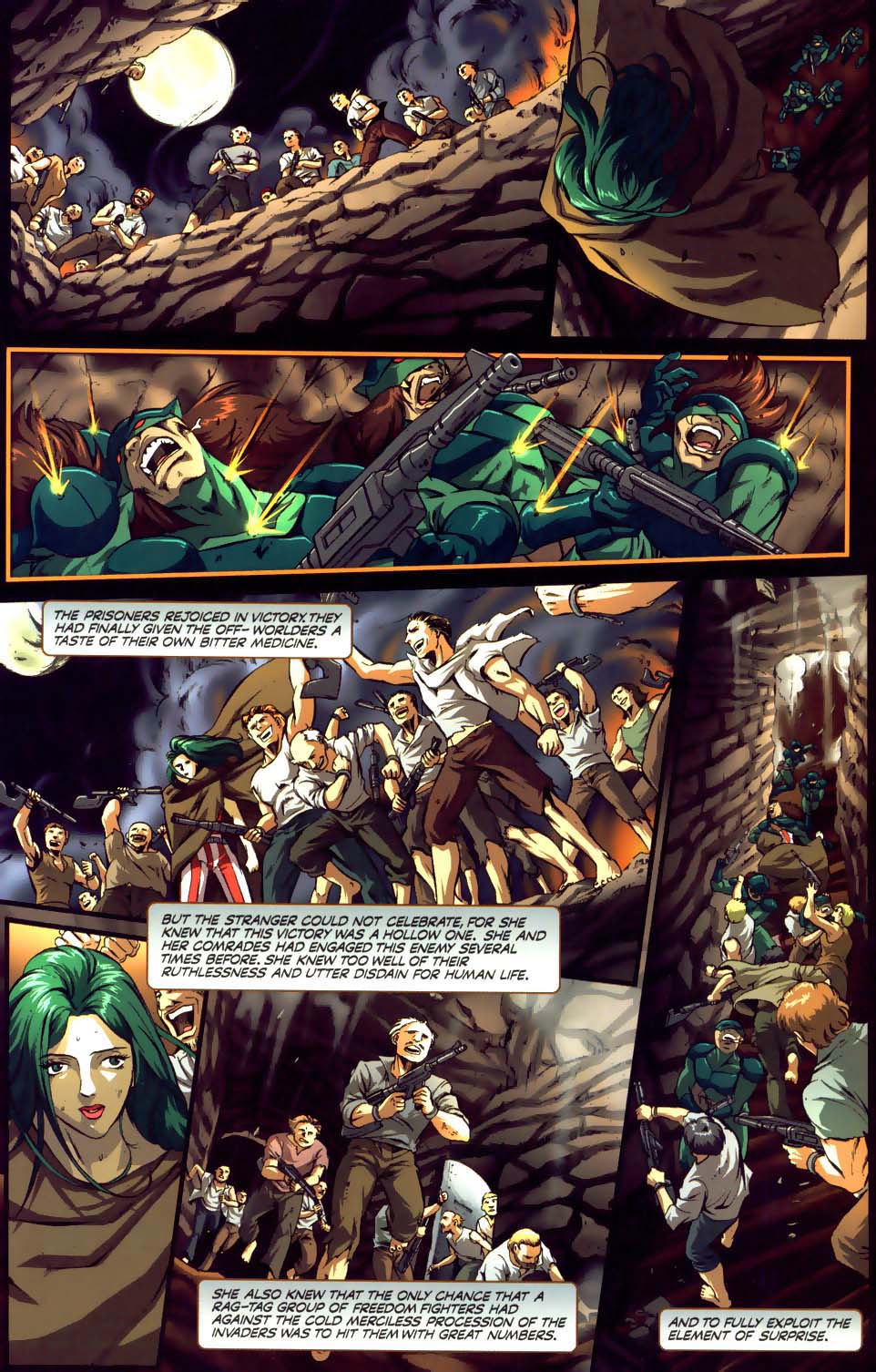 Read online Battle of the Planets/Witchblade comic -  Issue # Full - 26