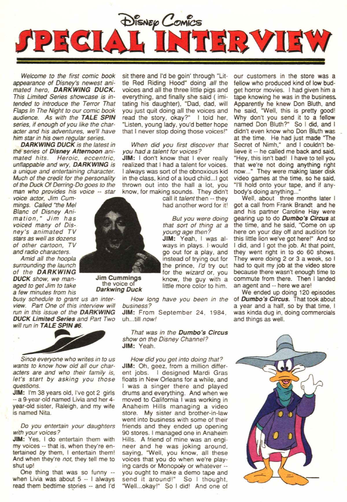Read online Disney's Darkwing Duck Limited Series comic -  Issue #1 - 27