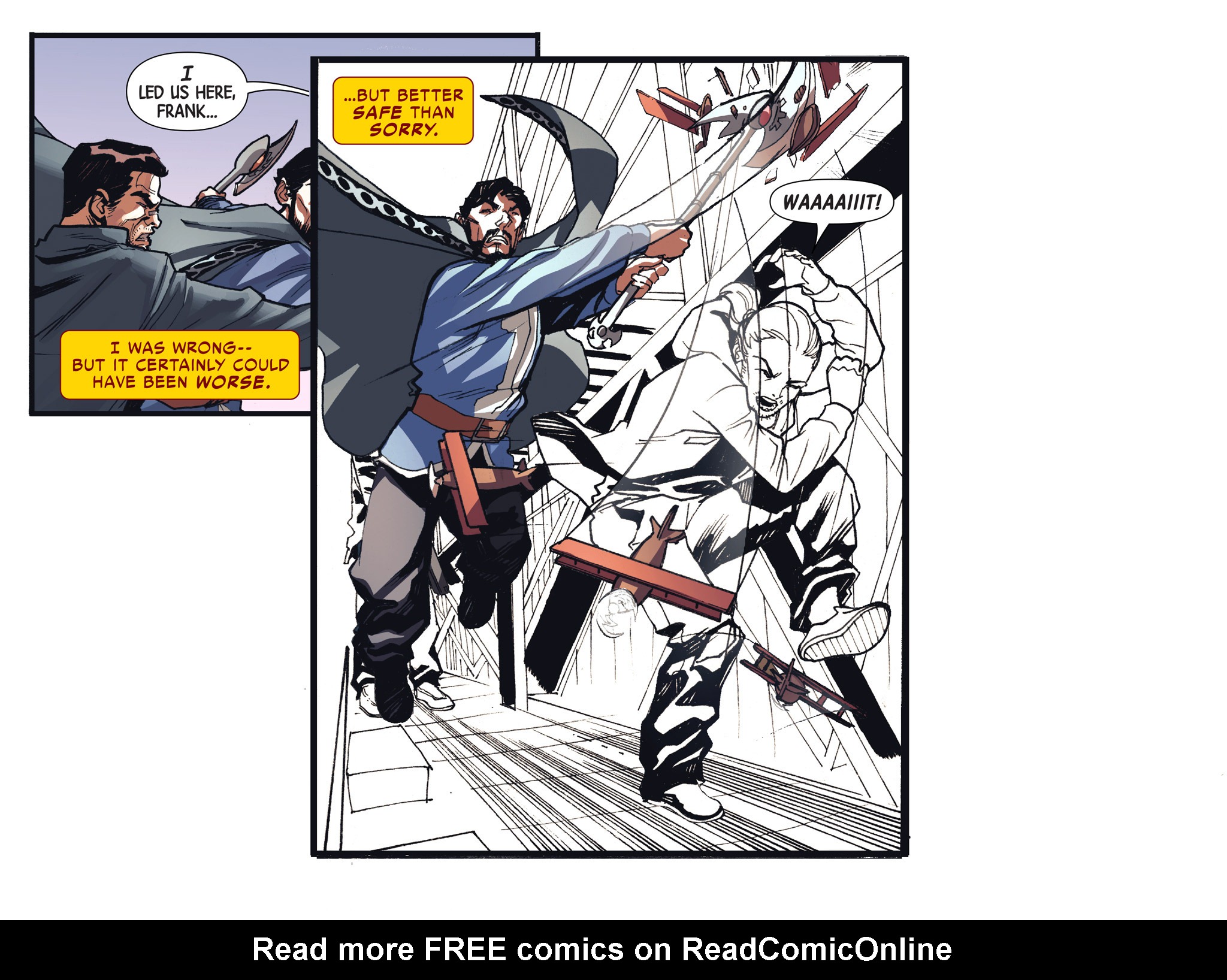 Read online Doctor Strange/Punisher: Magic Bullets Infinite Comic comic -  Issue #4 - 61