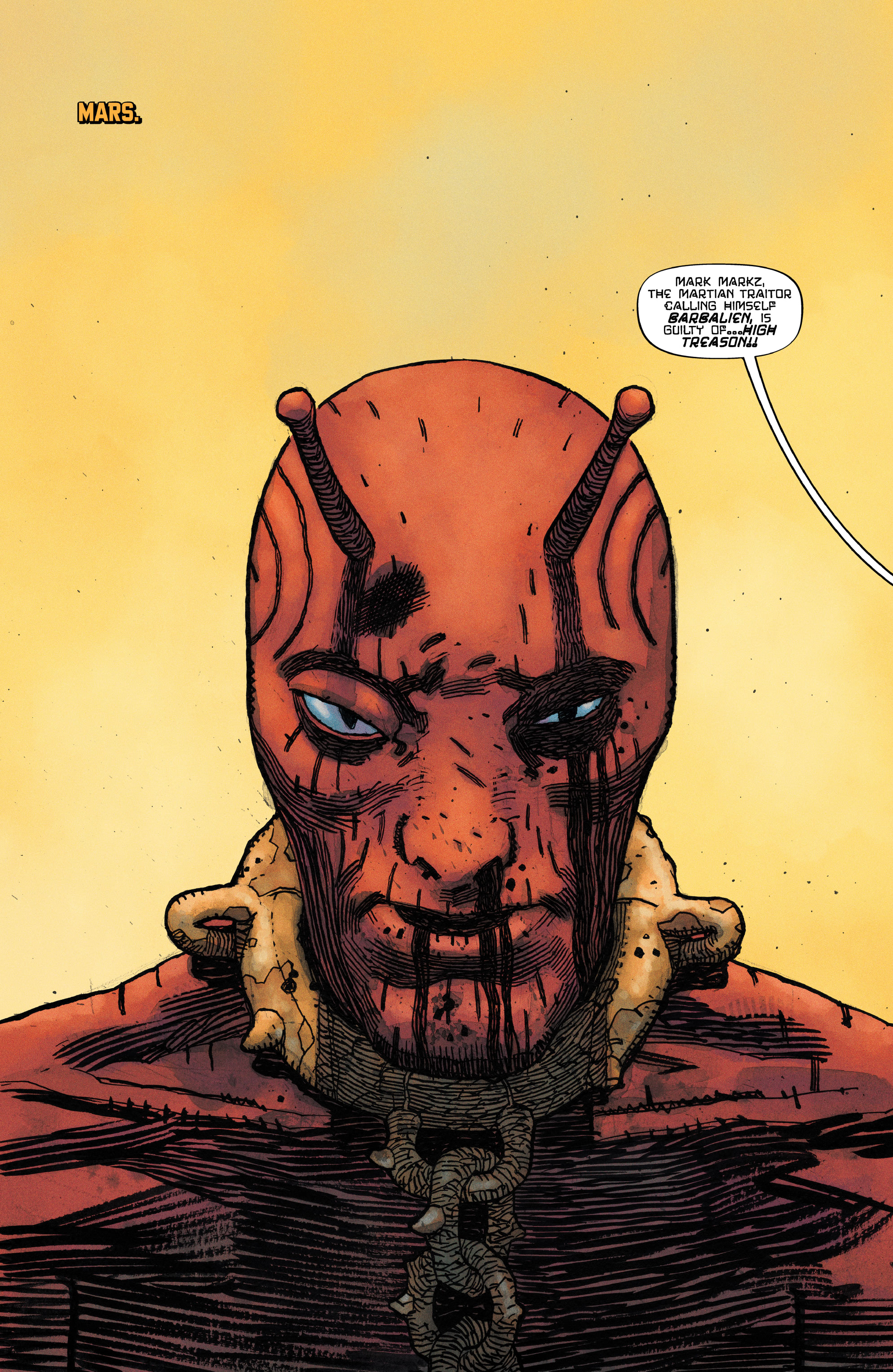 Read online Barbalien: Red Planet comic -  Issue #1 - 3