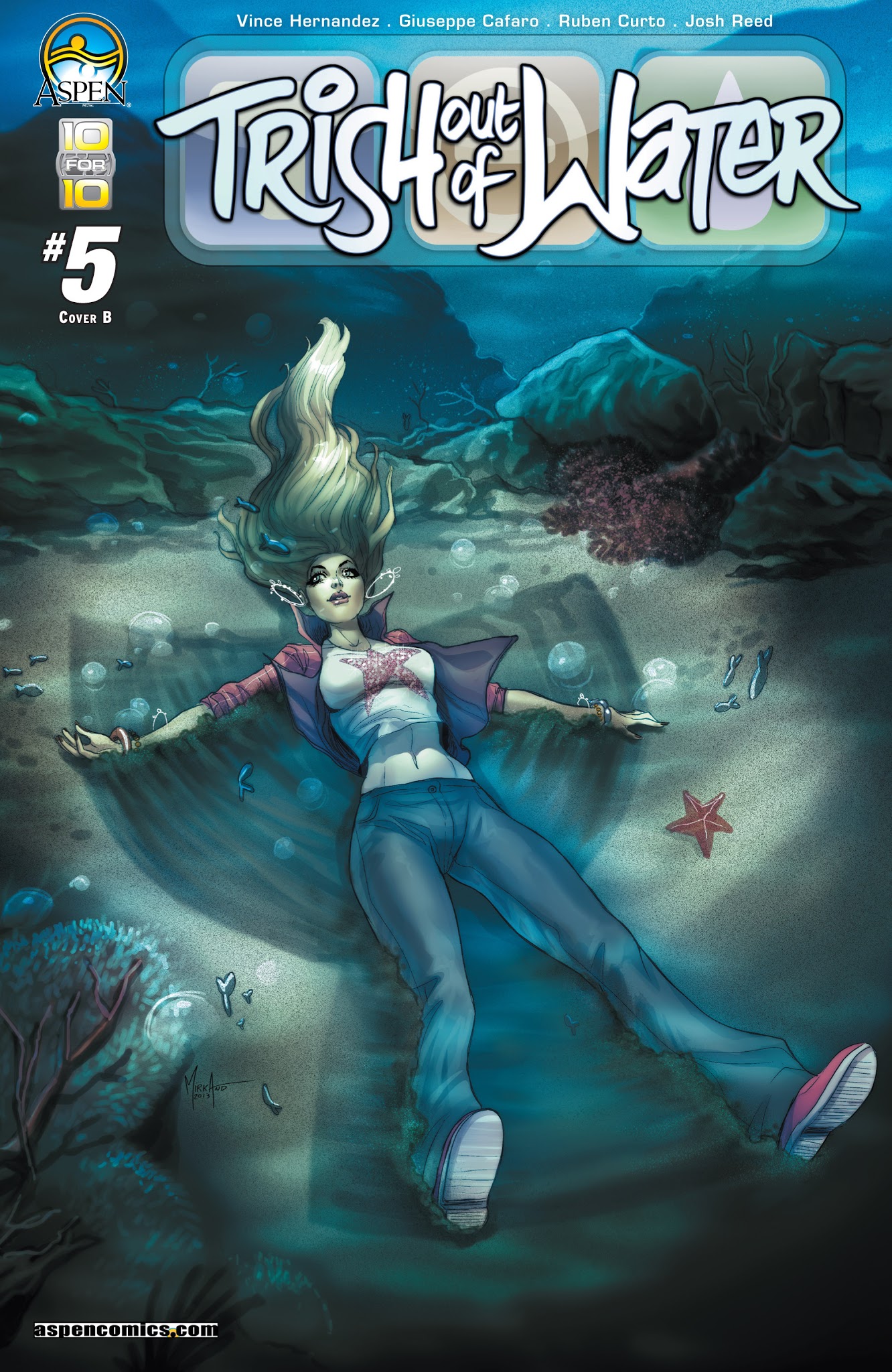 Read online Trish Out of Water comic -  Issue #5 - 2