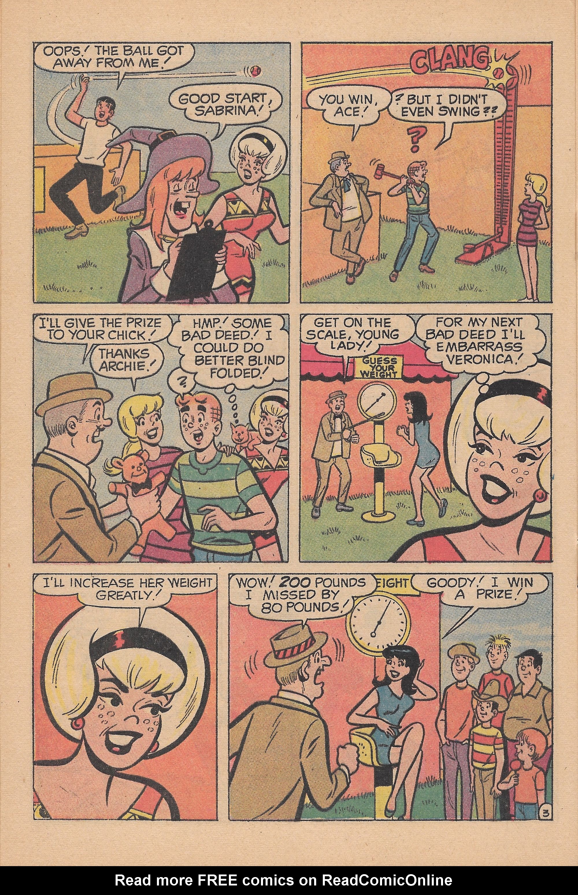 Read online Archie's TV Laugh-Out comic -  Issue #5 - 62