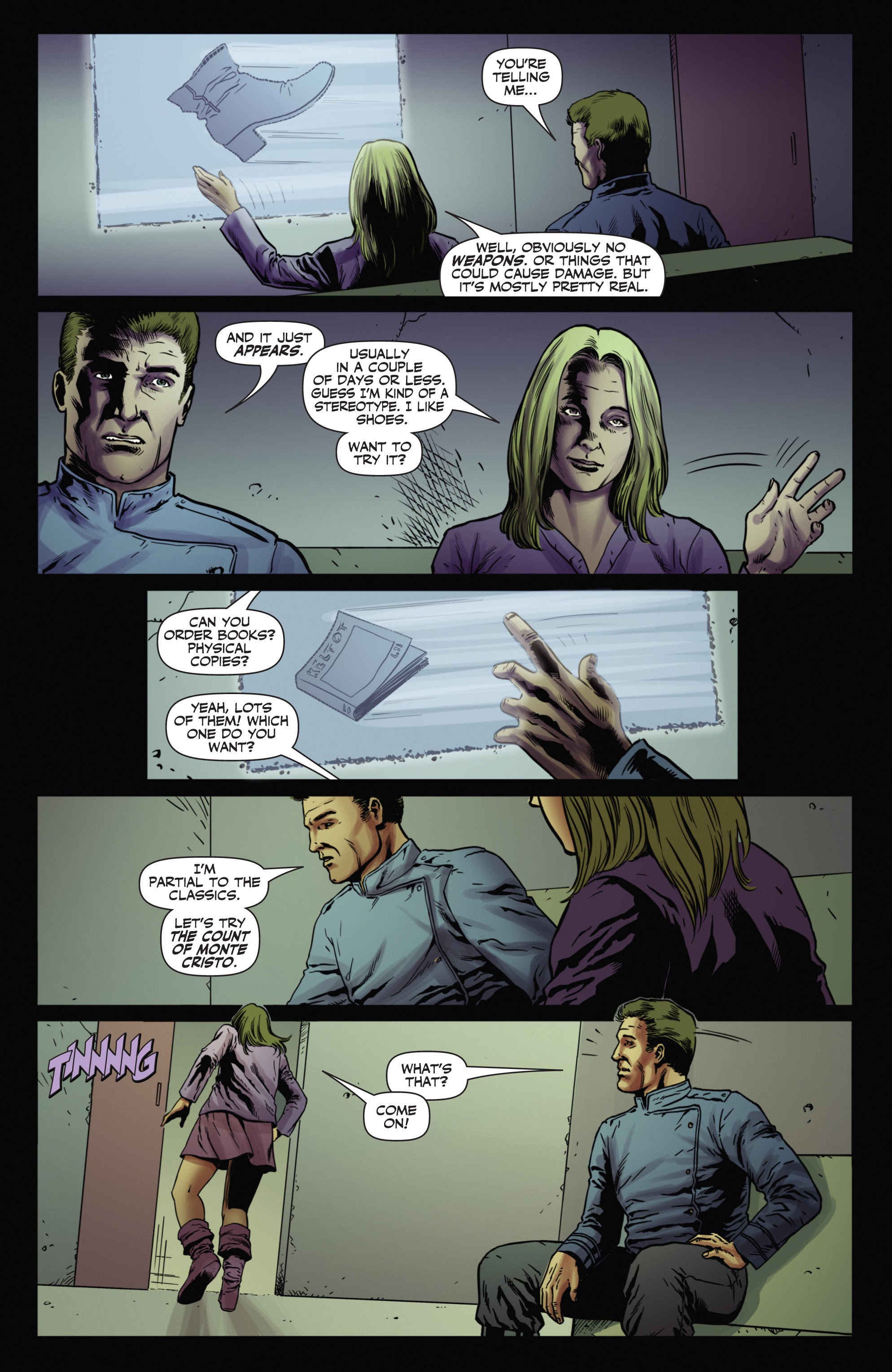 Read online The Twilight Zone: Shadow & Substance comic -  Issue #3 - 9