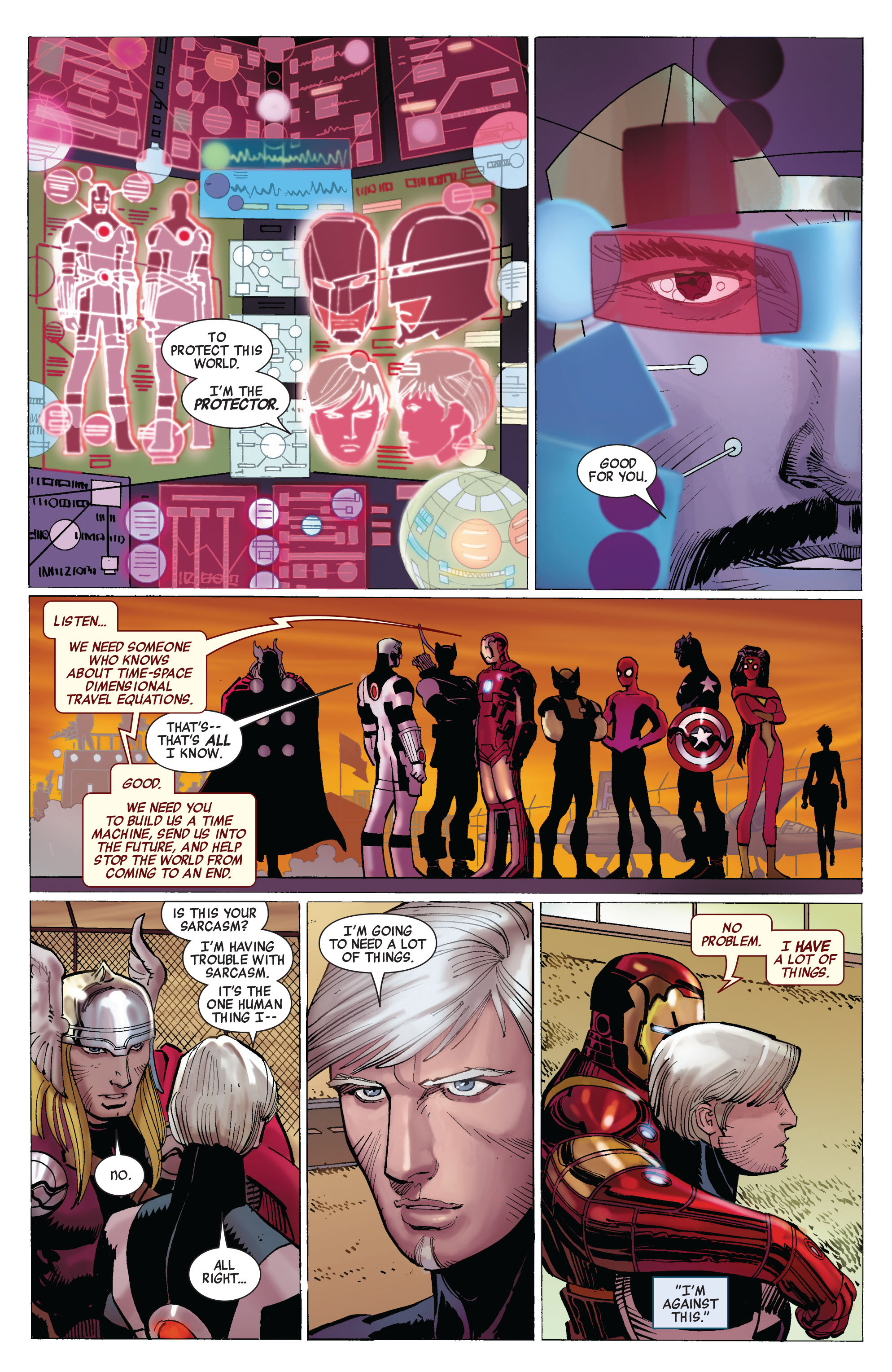 Read online Avengers (2010) comic -  Issue #2 - 5