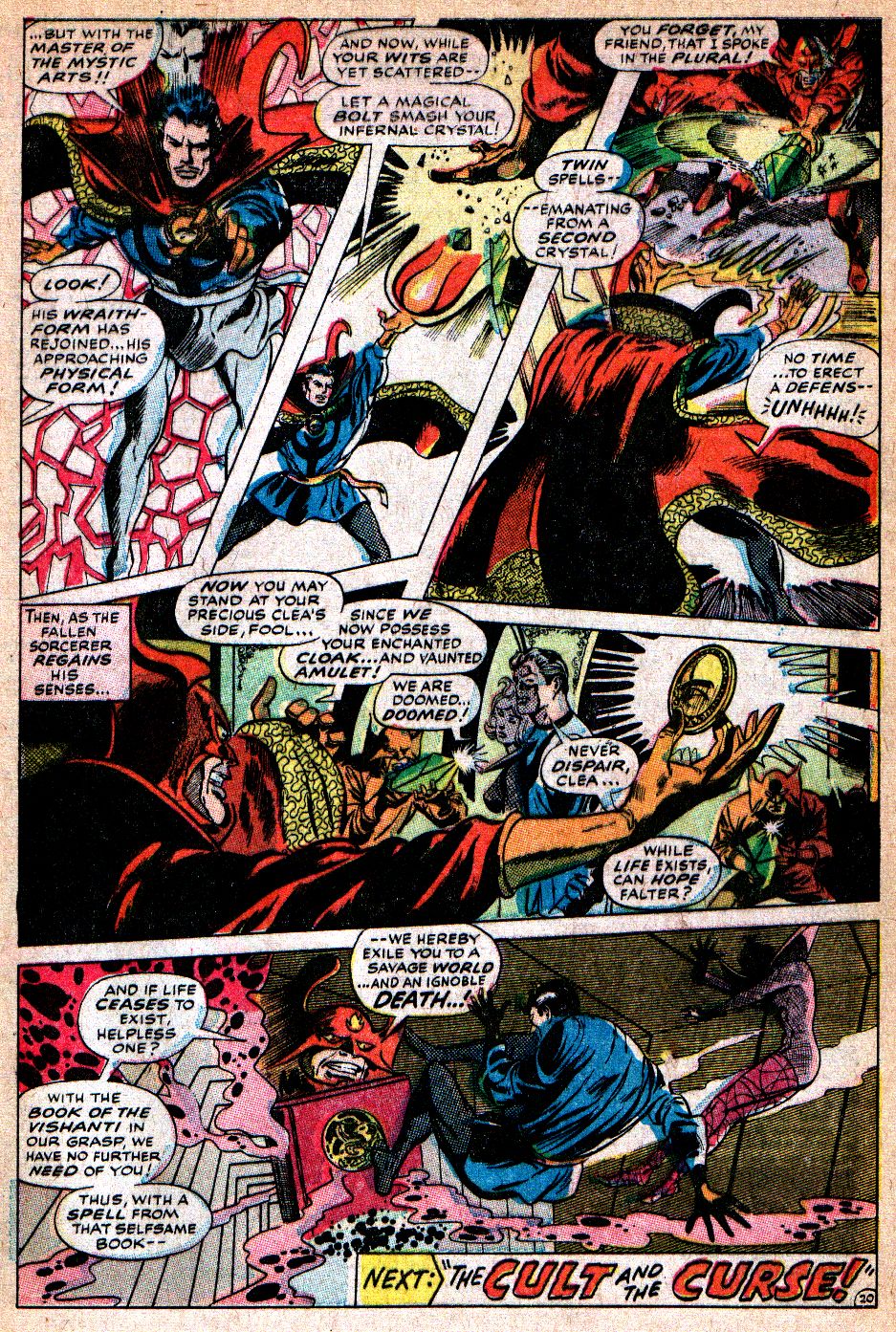Read online Marvel Masterworks: Doctor Strange comic -  Issue # TPB 3 - 170