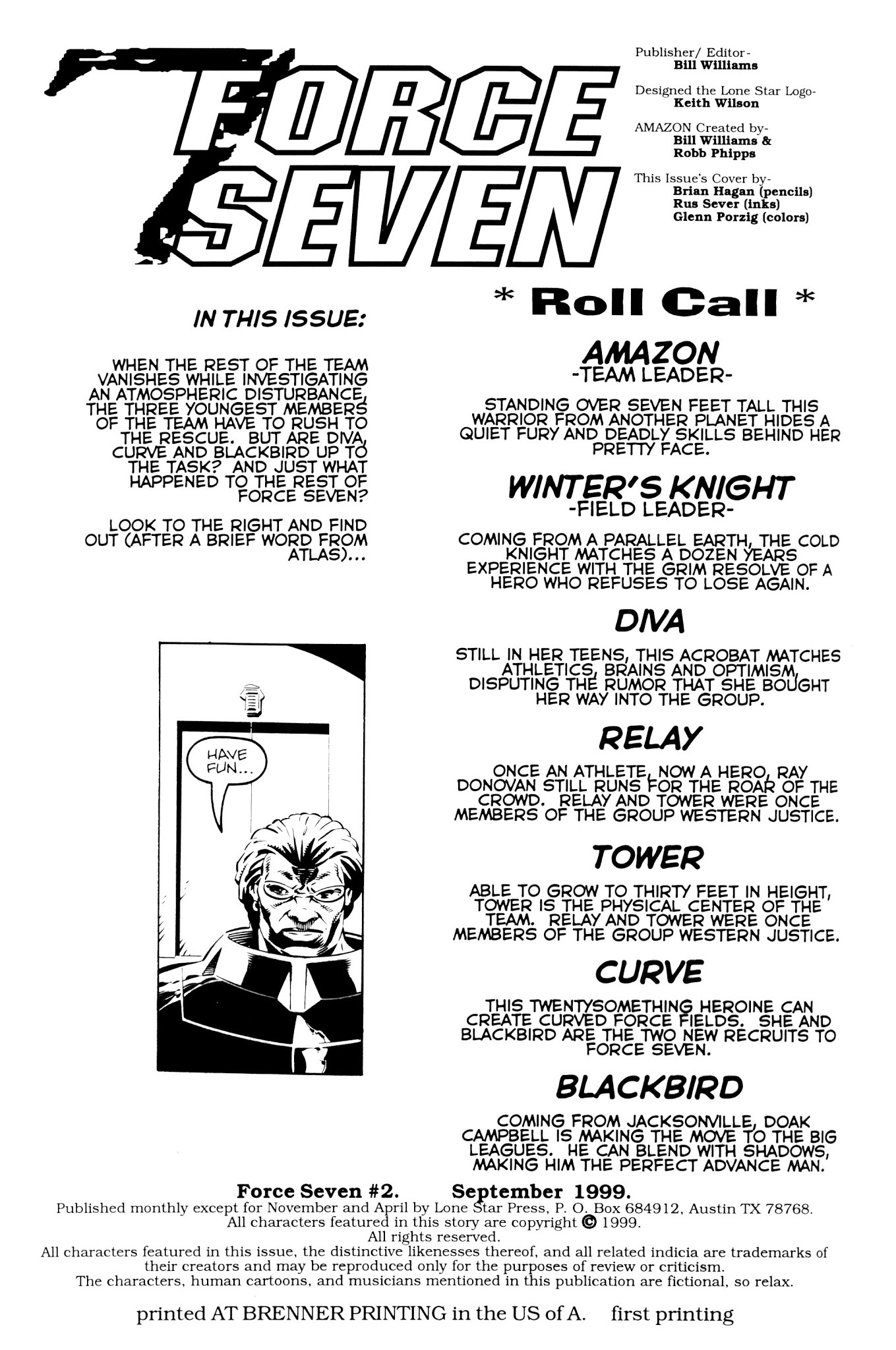 Read online Force Seven comic -  Issue #2 - 2