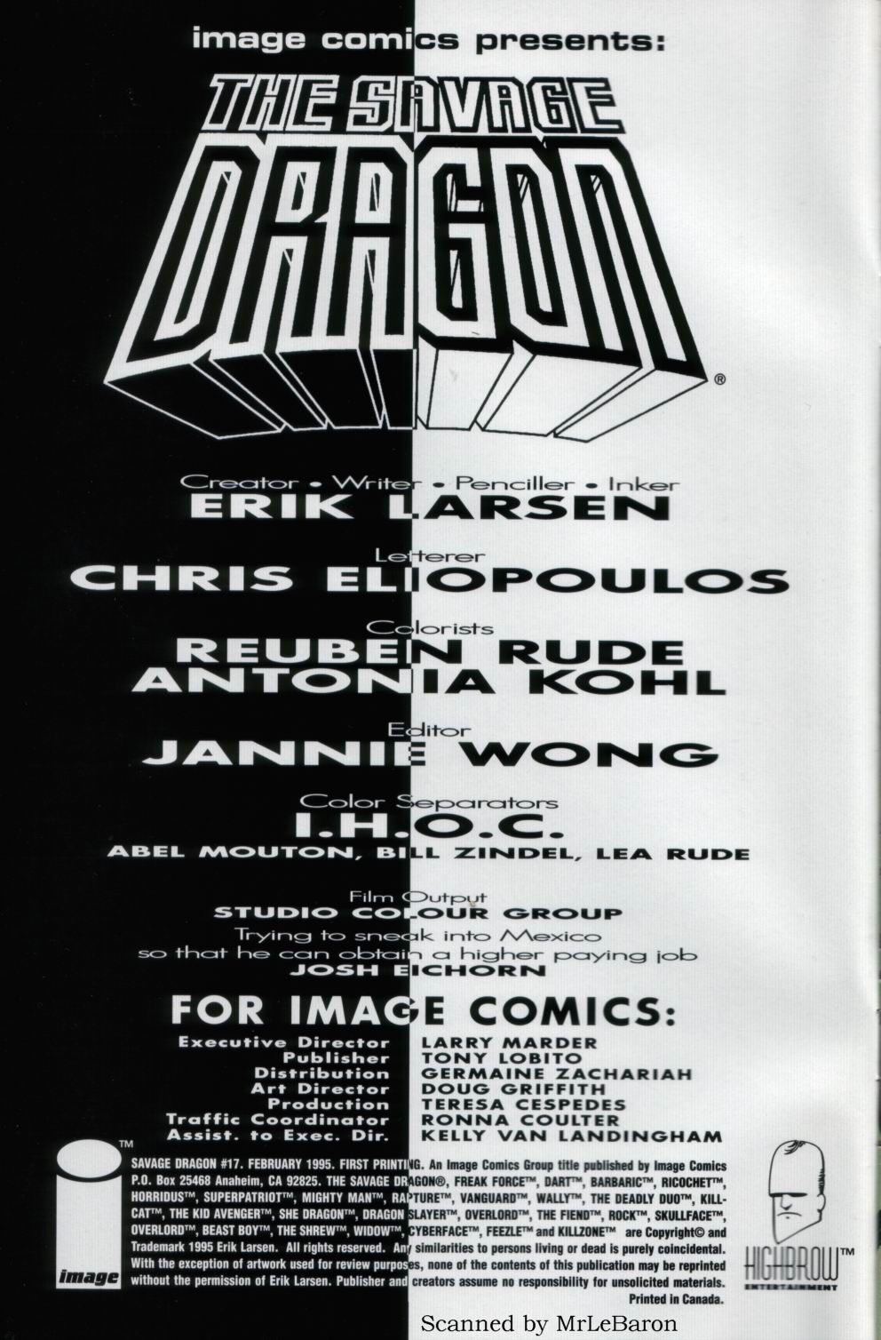 Read online The Savage Dragon (1993) comic -  Issue #17 - 2