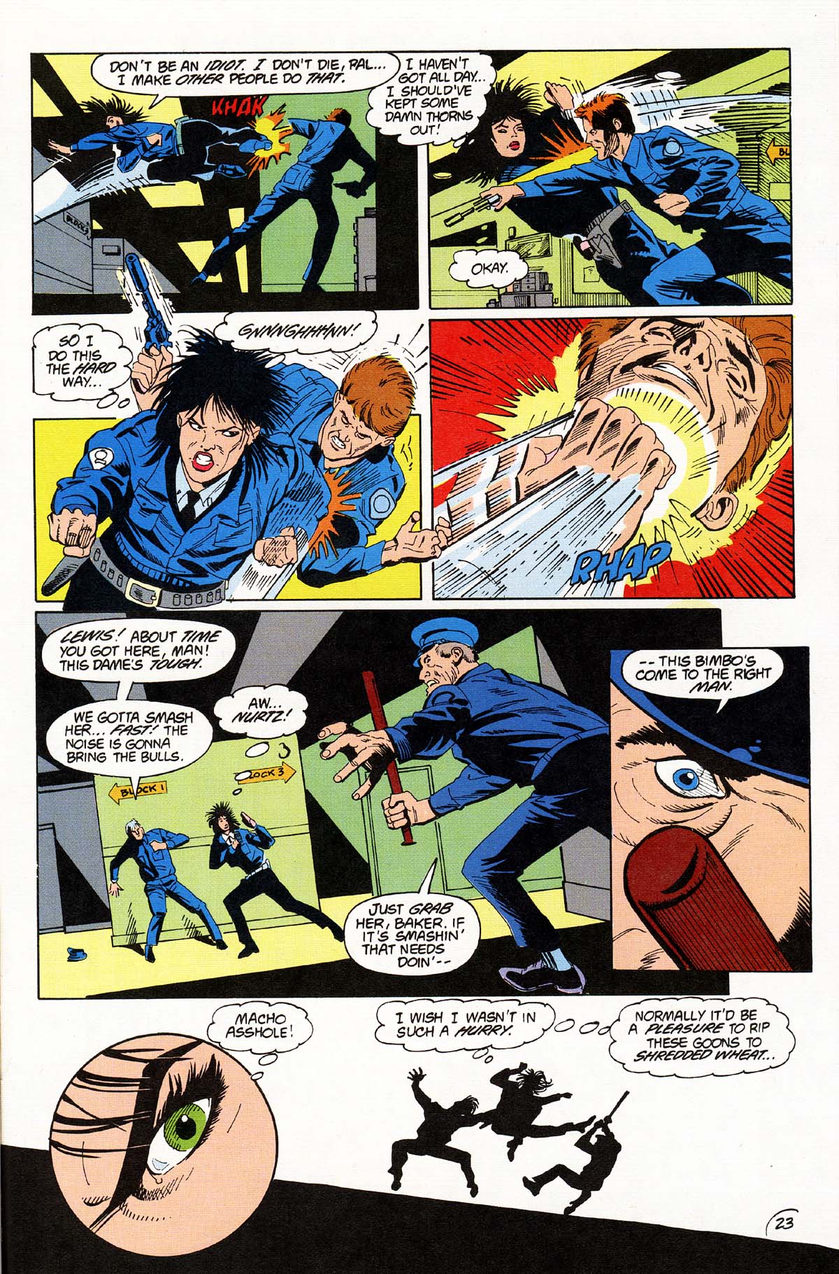 Read online Vigilante (1983) comic -  Issue #46 - 25