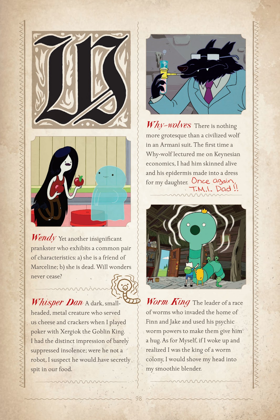The Adventure Time Encyclopaedia issue TPB (Part 1) - Page 100