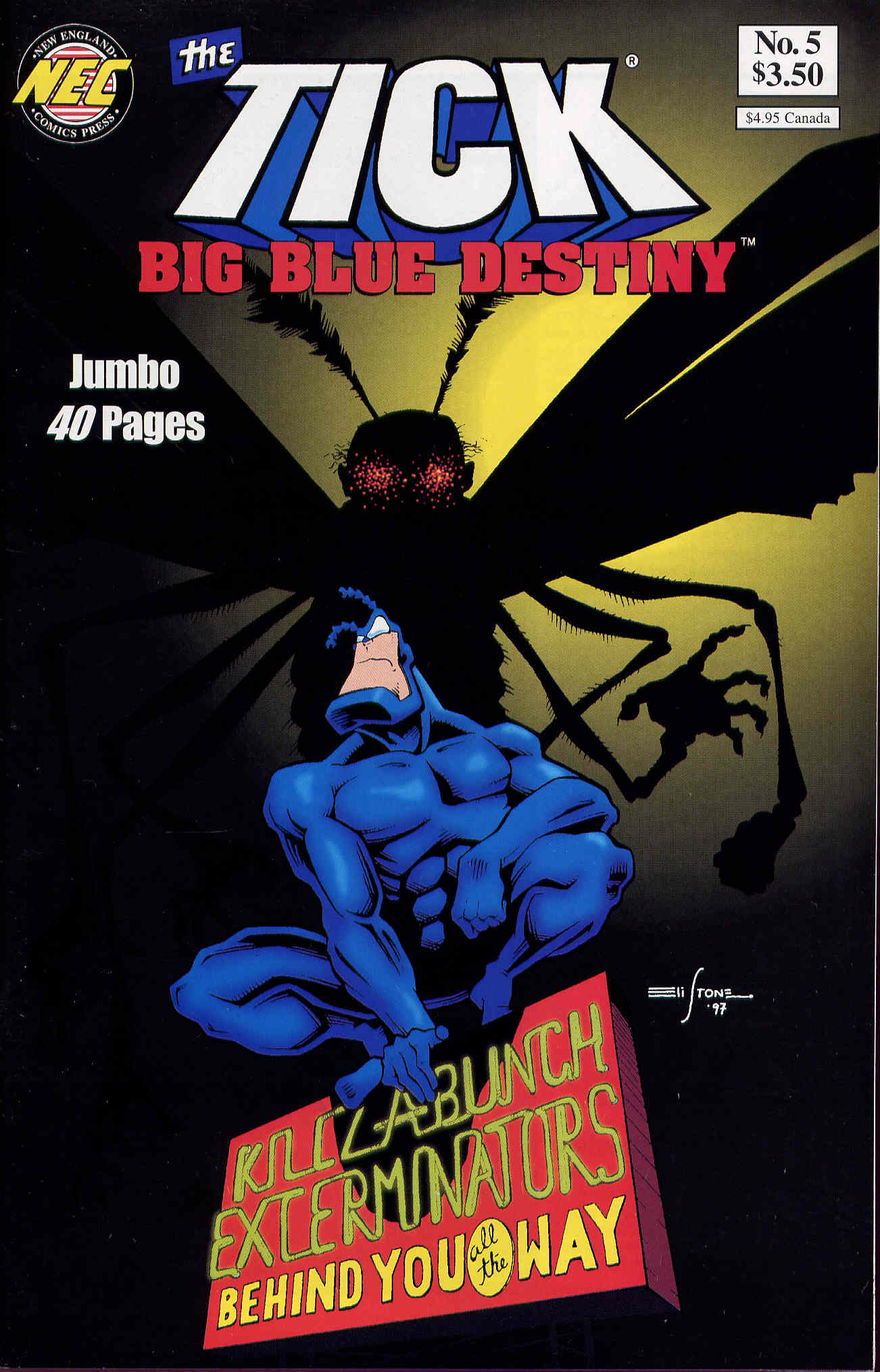 Read online The Tick: Big Blue Destiny comic -  Issue #5 - 1
