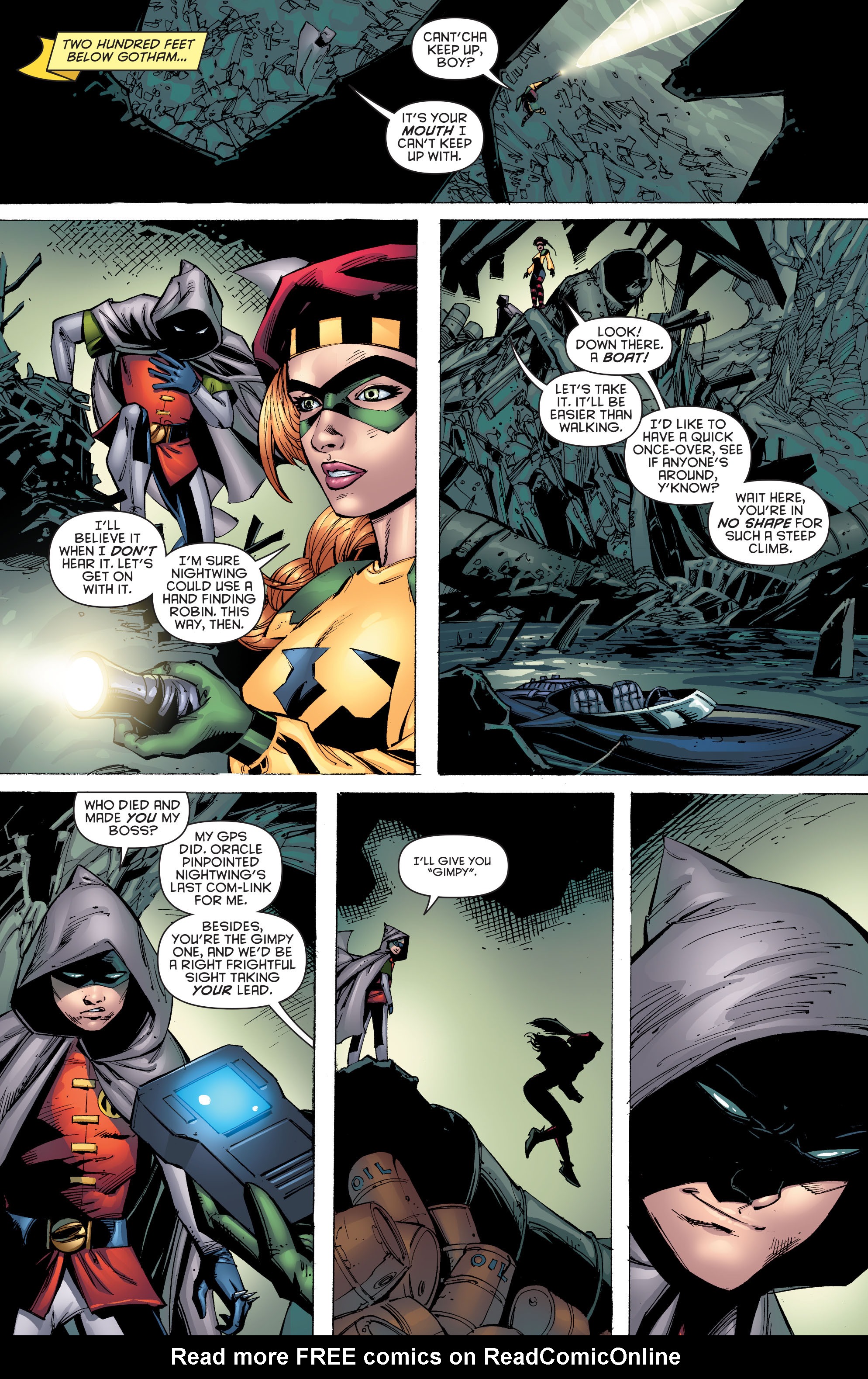 Read online Batman: Battle for the Cowl comic -  Issue #3 - 17