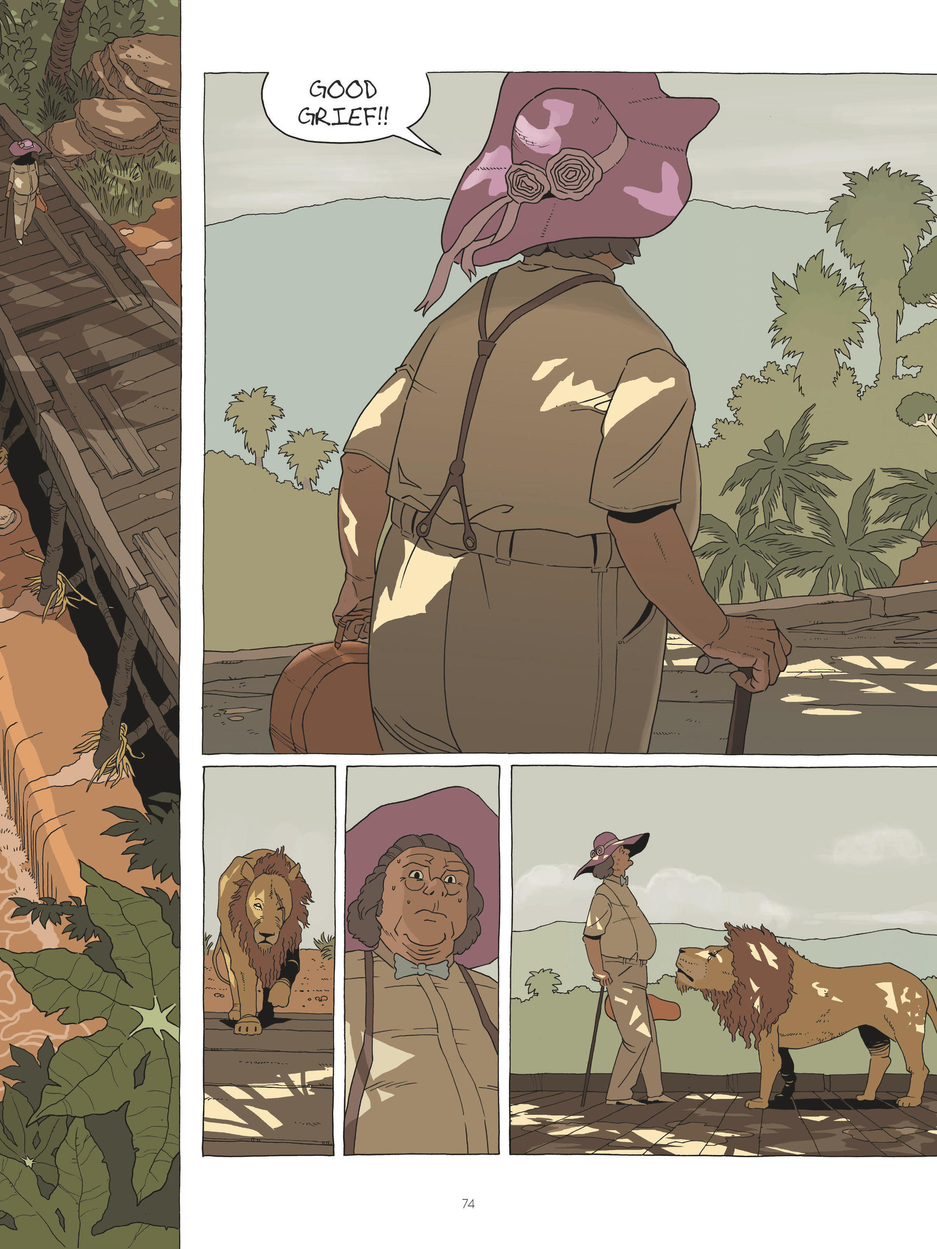 Read online Zidrou-Beuchot's African Trilogy comic -  Issue # TPB 2 - 74
