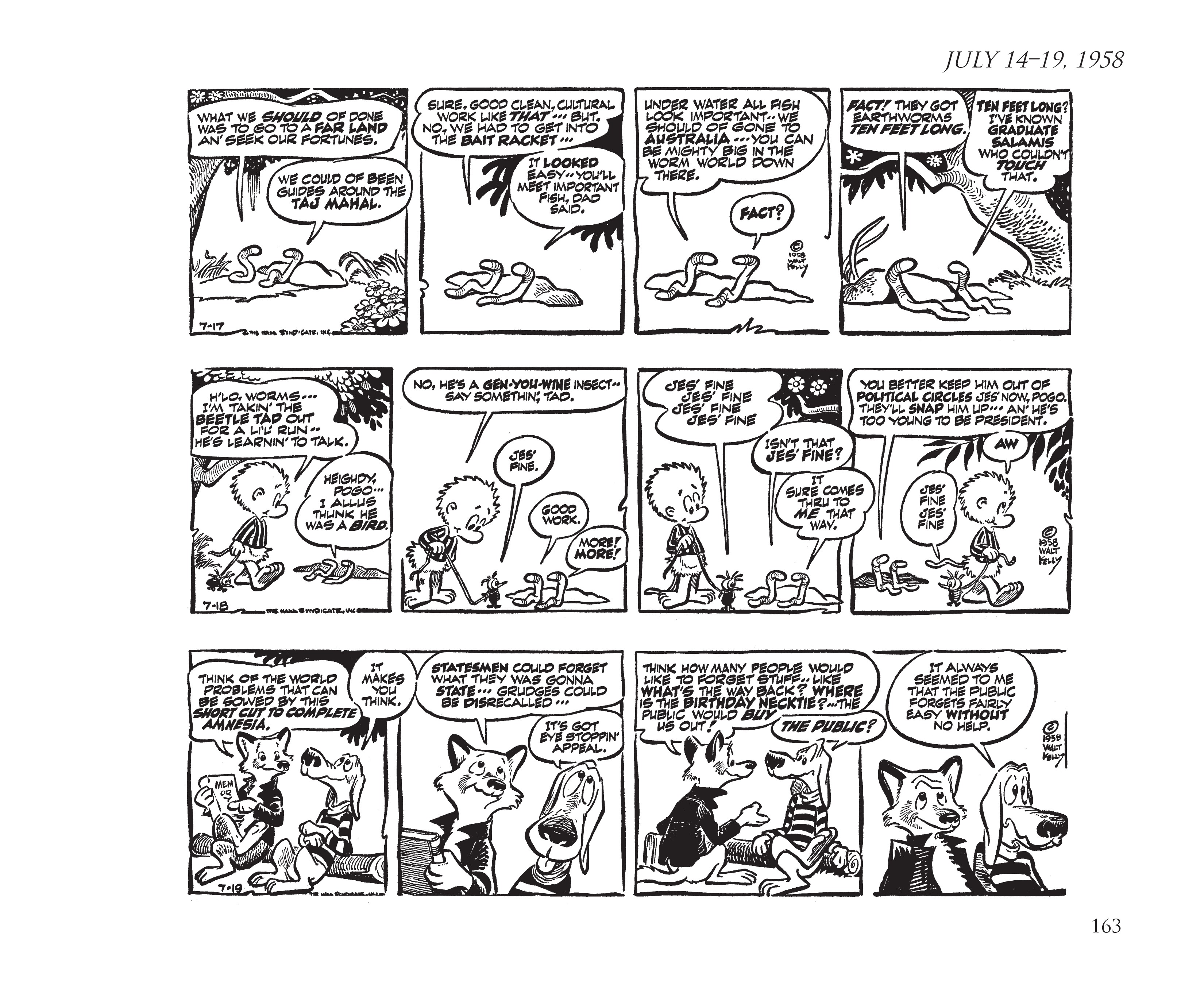 Read online Pogo by Walt Kelly: The Complete Syndicated Comic Strips comic -  Issue # TPB 5 (Part 2) - 72