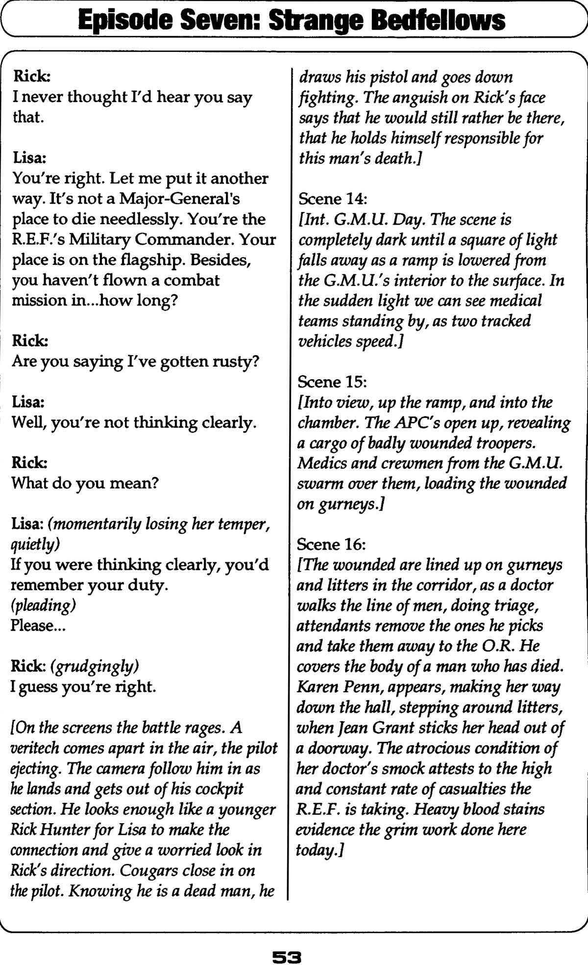 Read online Robotech II: The Sentinels comic -  Issue # _Script Book 2 - 51