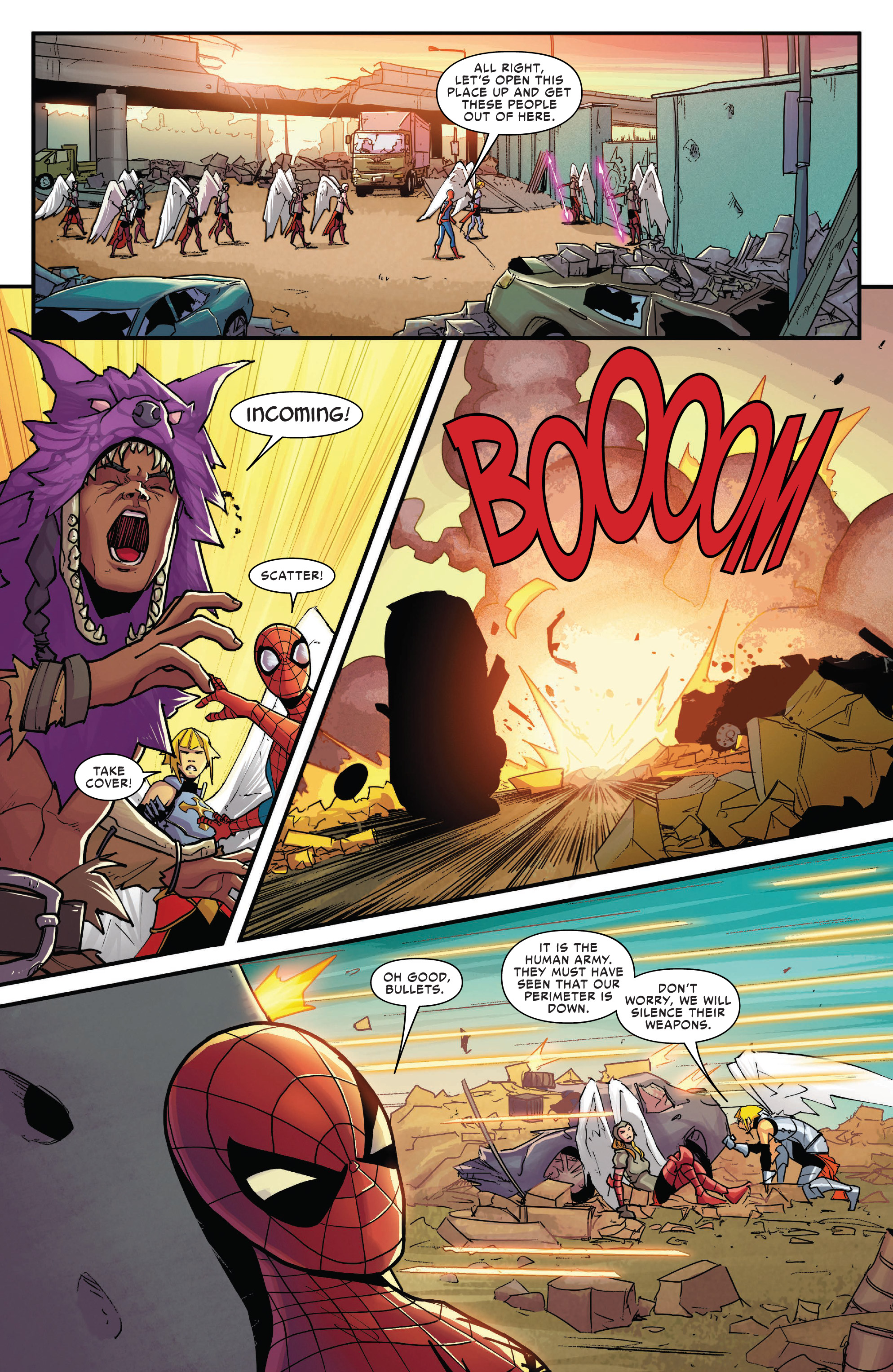 Read online War of the Realms: Spider-Man & the League of Realms comic -  Issue # _TPB - 33