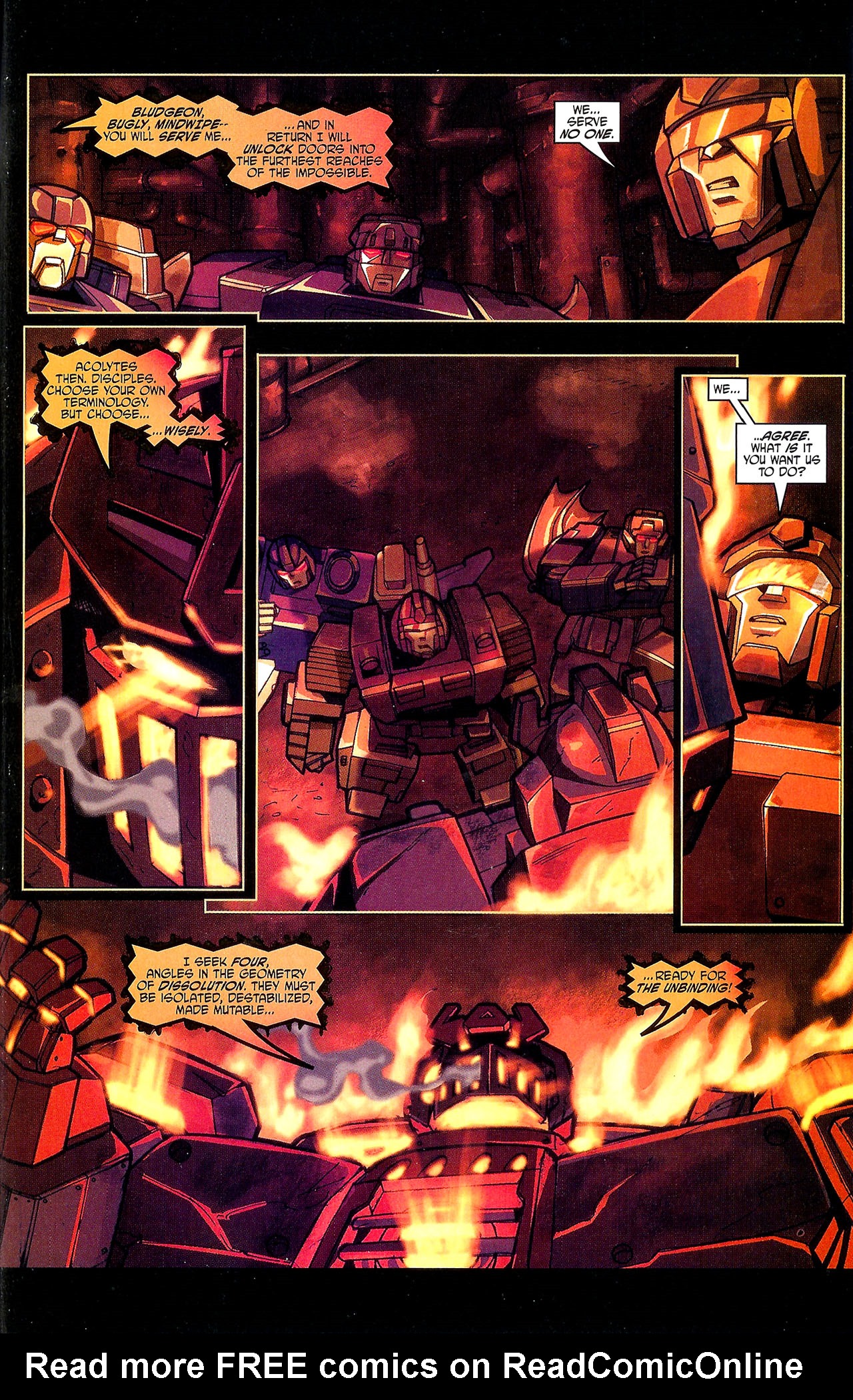 Read online Transformers War Within: "The Dark Ages" comic -  Issue #1 - 16